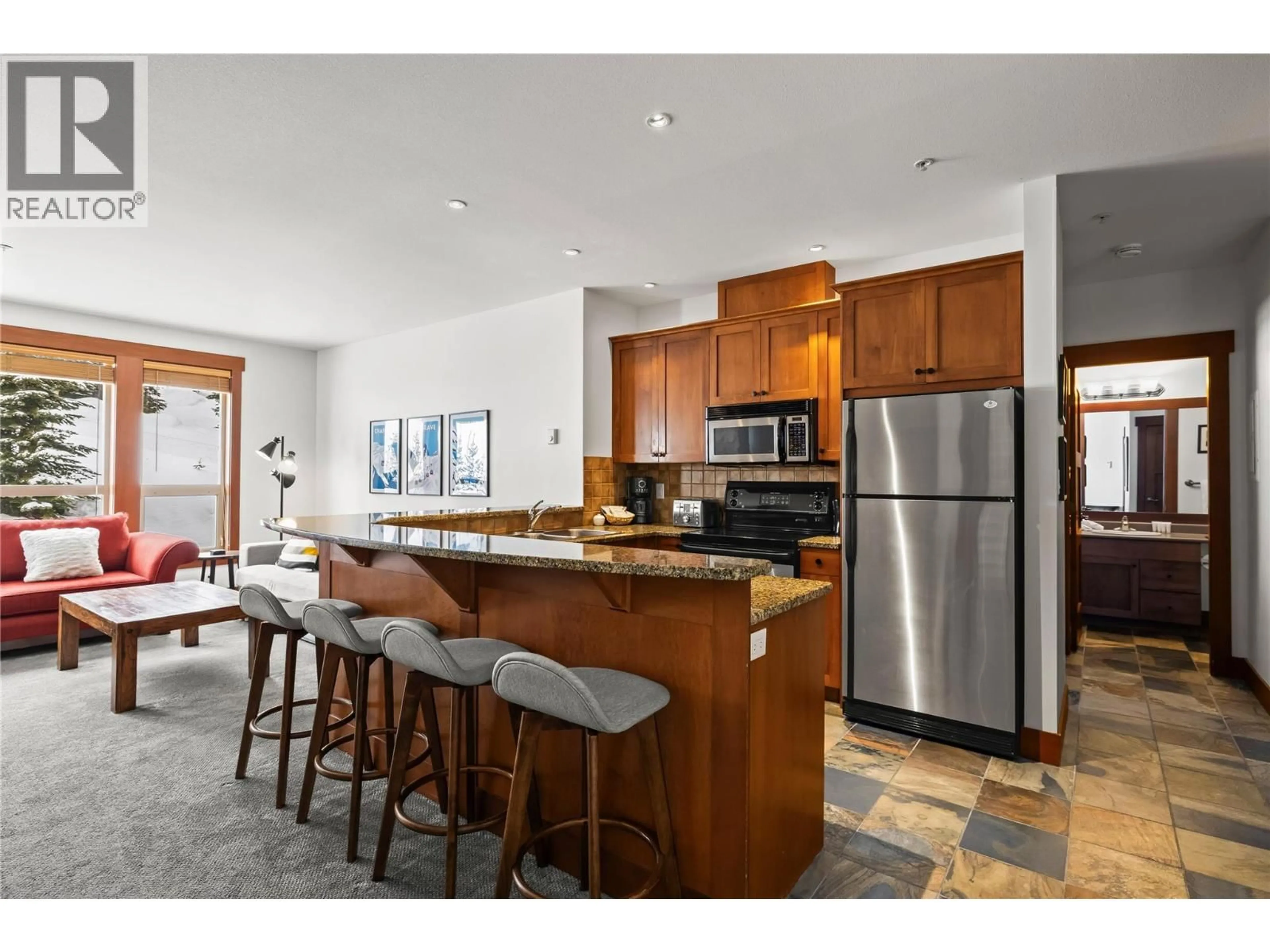 Open concept kitchen, unknown for 304 - 5257 BIG WHITE ROAD, Big White British Columbia V1P1T4