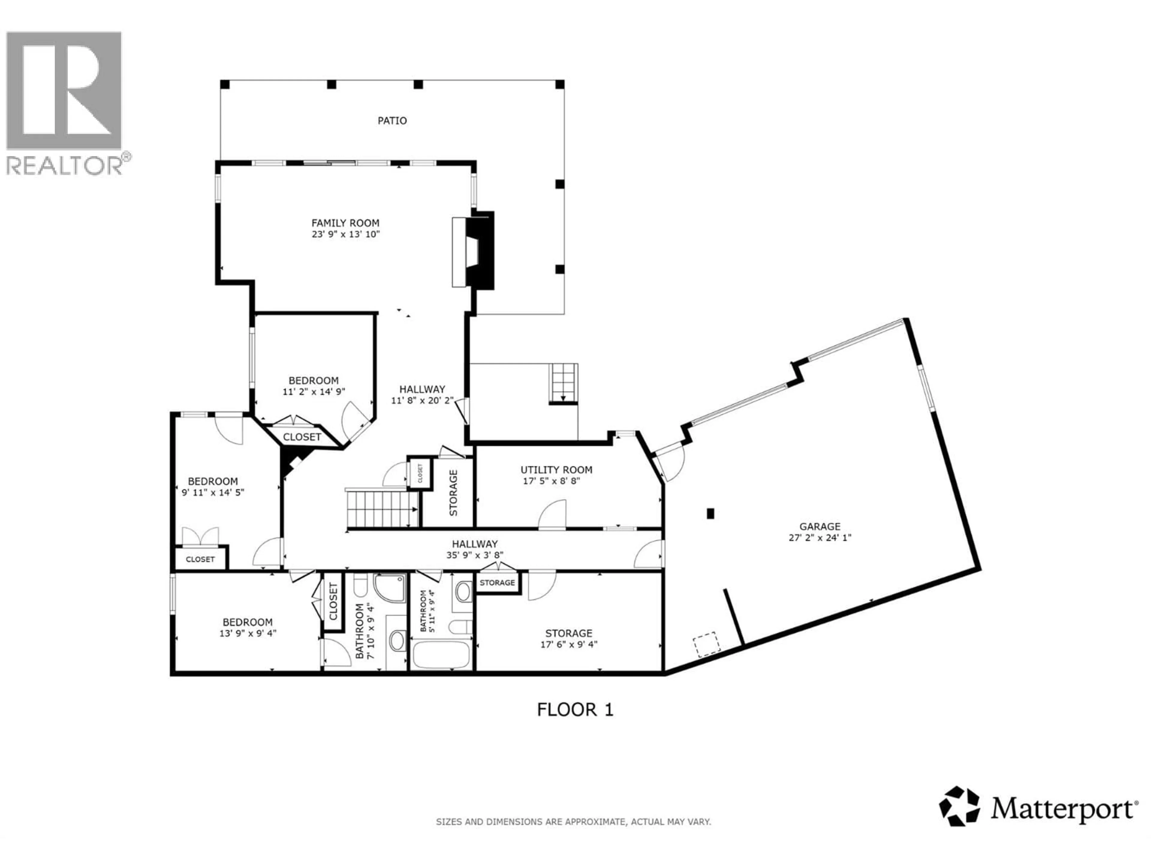 Floor plan for 1274 LAKEVIEW COVE PLACE, West Kelowna British Columbia V1Z3P6