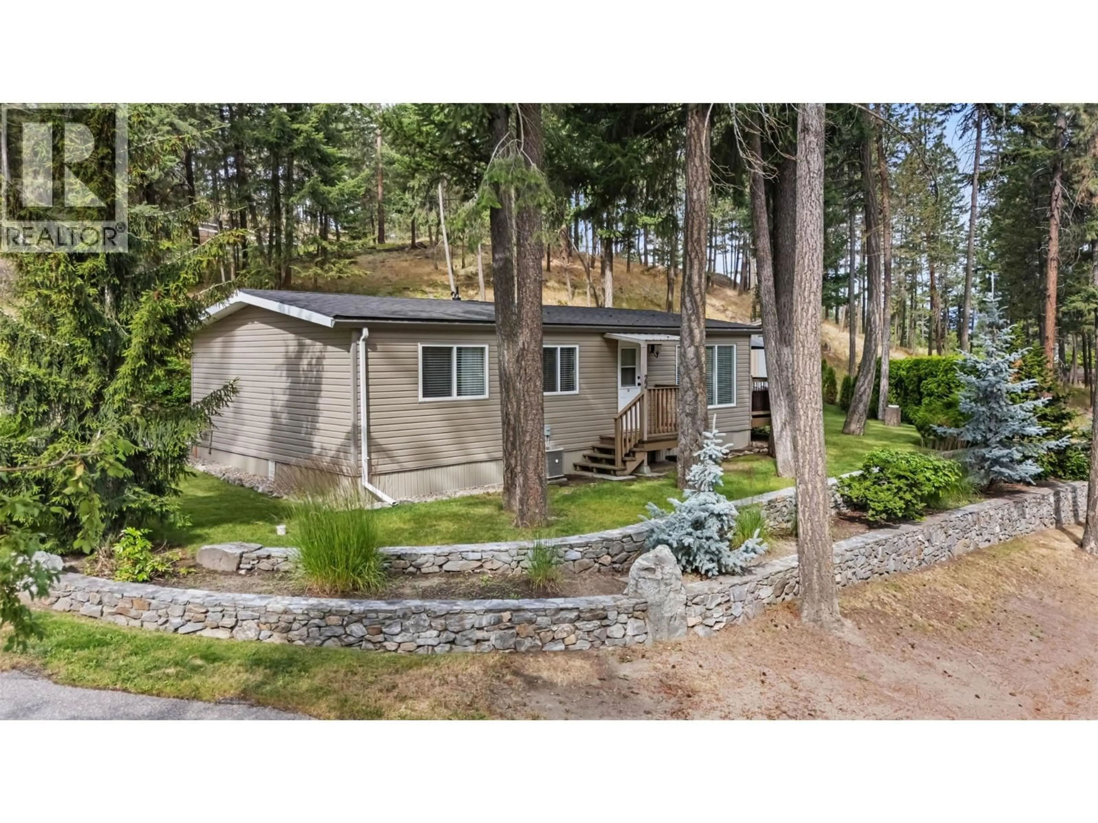 A pic from outside/outdoor area/front of a property/back of a property/a pic from drone, unknown for 22 - 4075 MCCLAIN ROAD, Kelowna British Columbia V1W4R4
