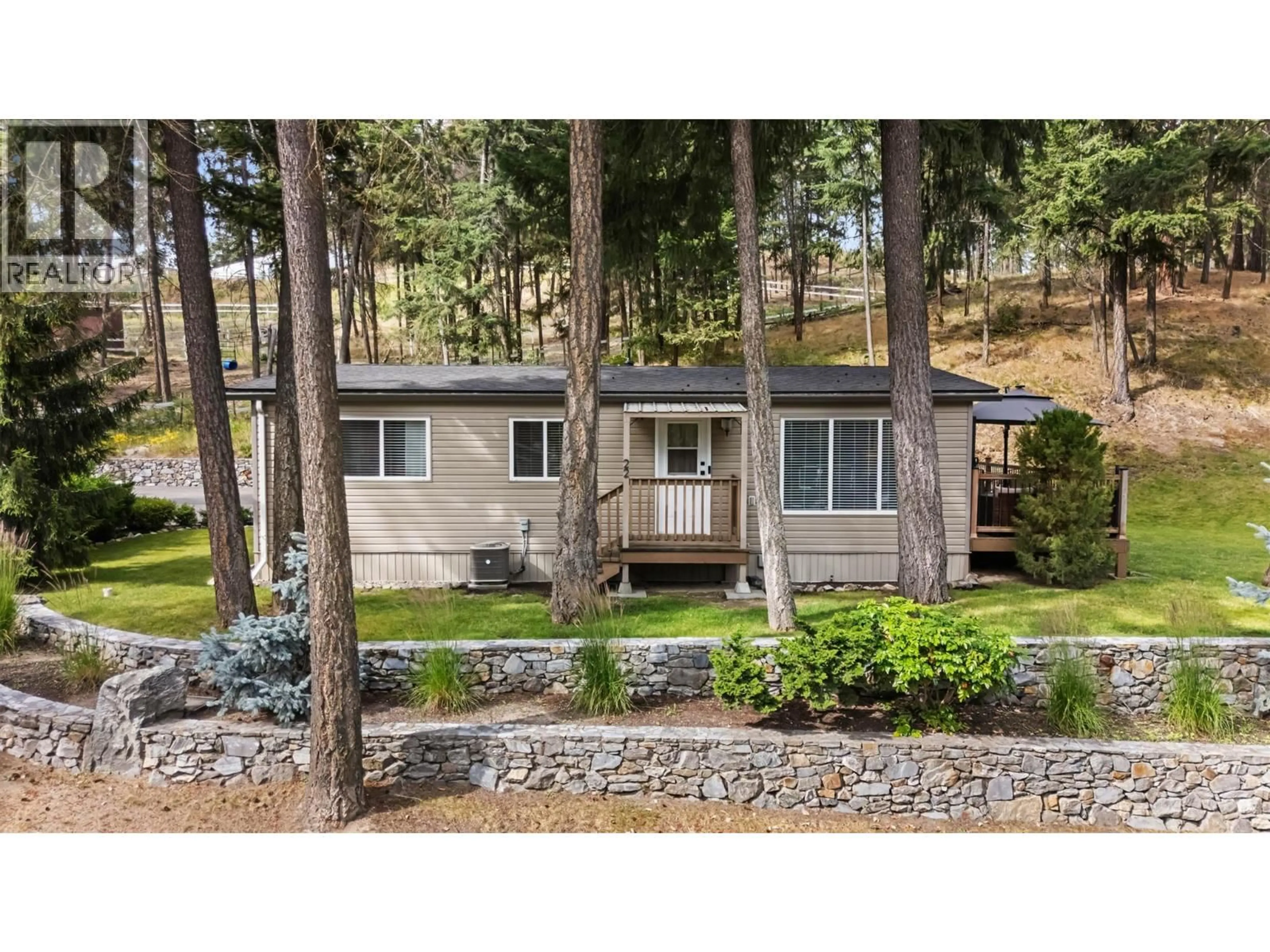 A pic from outside/outdoor area/front of a property/back of a property/a pic from drone, unknown for 22 - 4075 MCCLAIN ROAD, Kelowna British Columbia V1W4R4