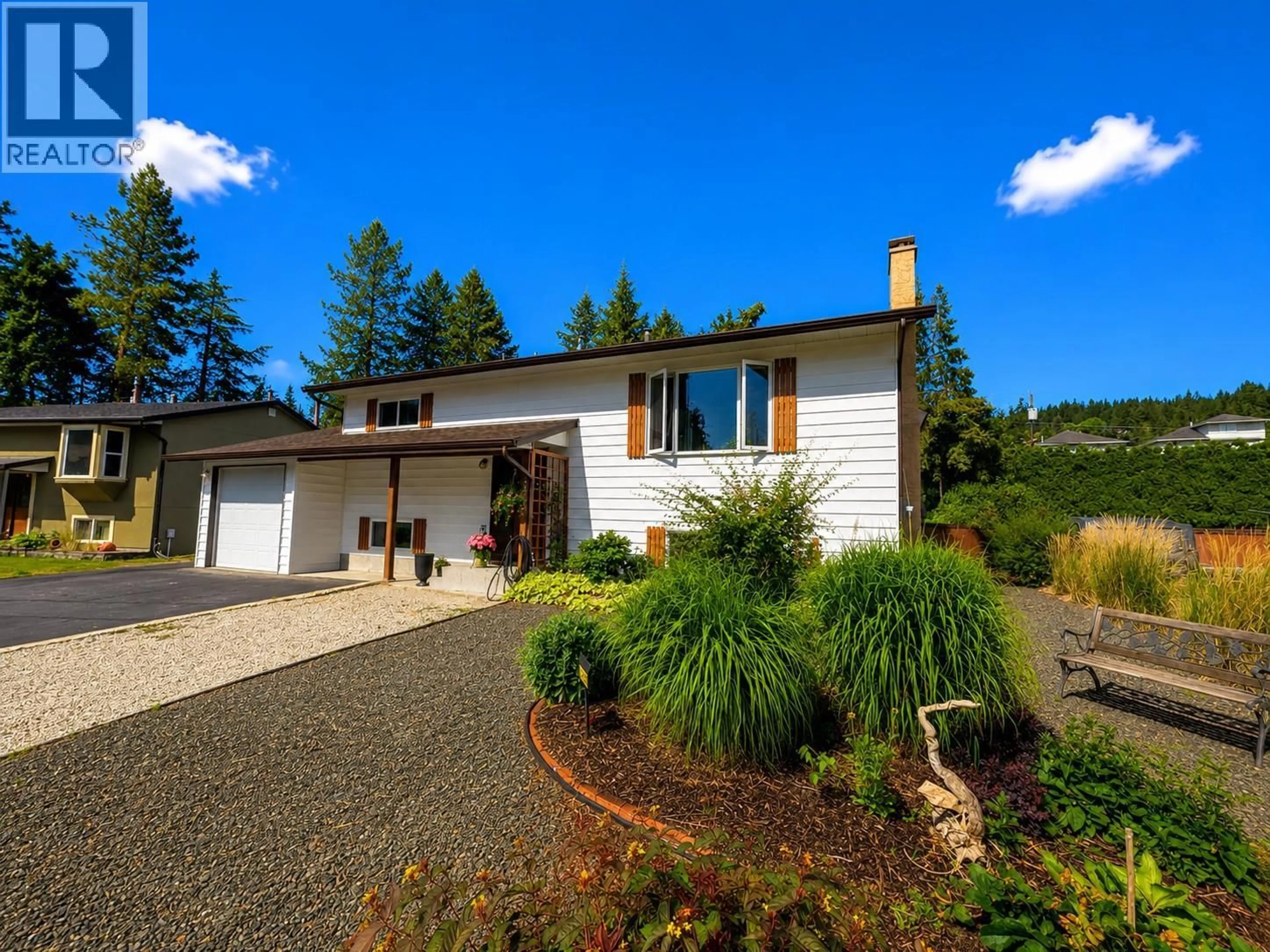 Home with vinyl exterior material, street for 3430 LIARD COURT, West Kelowna British Columbia V4T1B6