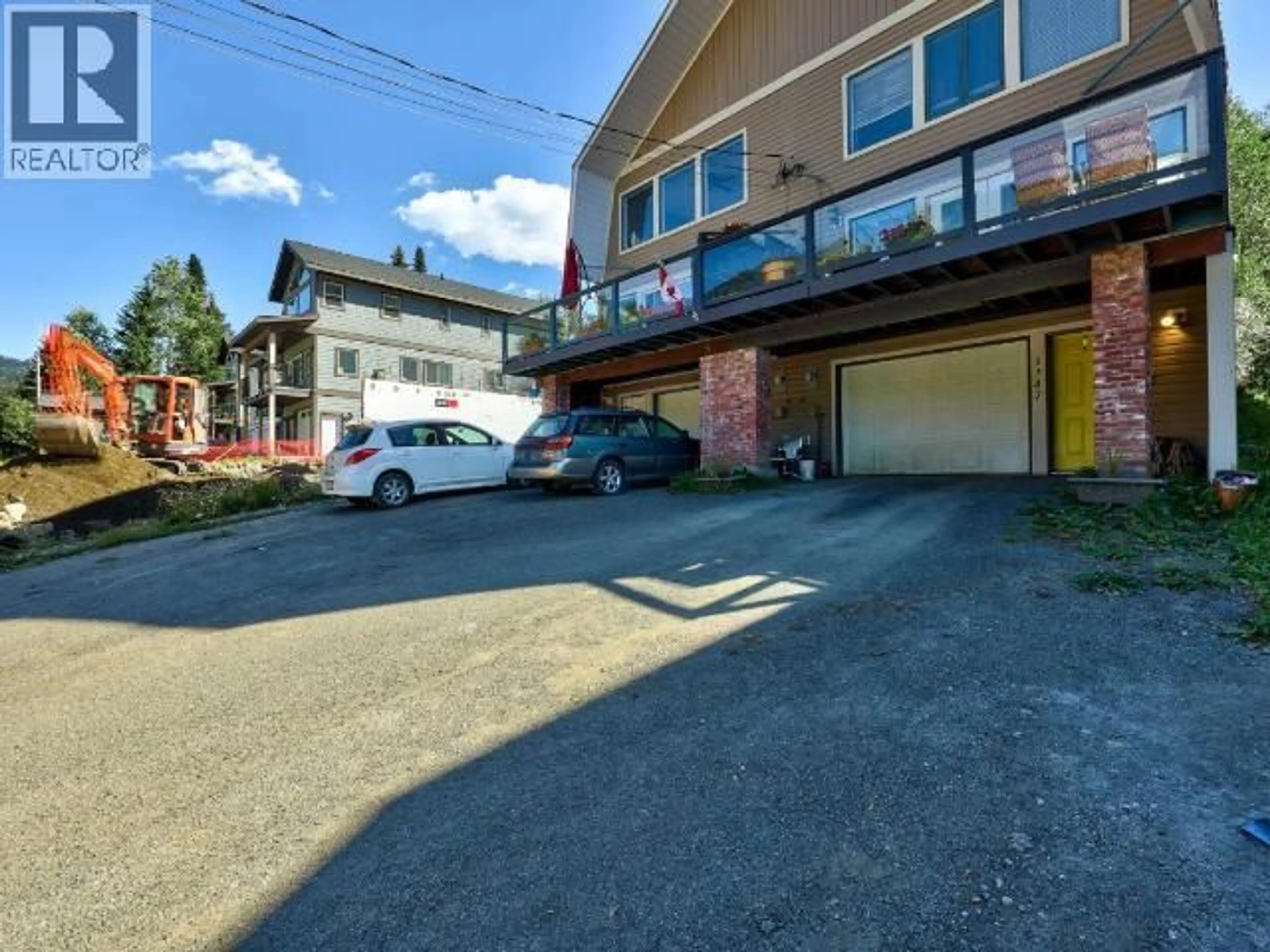 A pic from outside/outdoor area/front of a property/back of a property/a pic from drone, street for 1347 BURFIELD DRIVE, Sun Peaks British Columbia V0E5N0