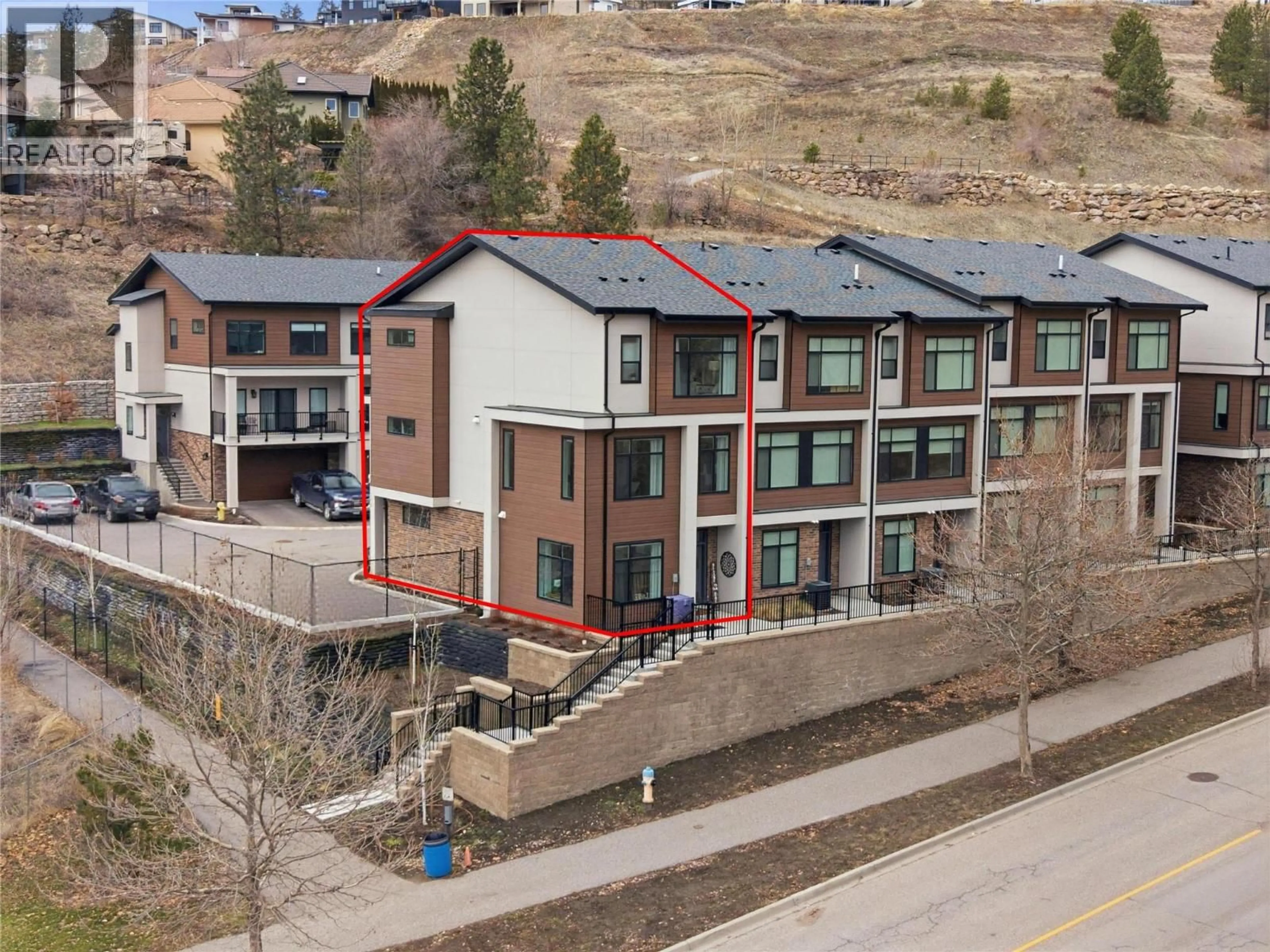 A pic from outside/outdoor area/front of a property/back of a property/a pic from drone, unknown for 1176 BLACK MOUNTAIN DRIVE, Kelowna British Columbia V1P0A7