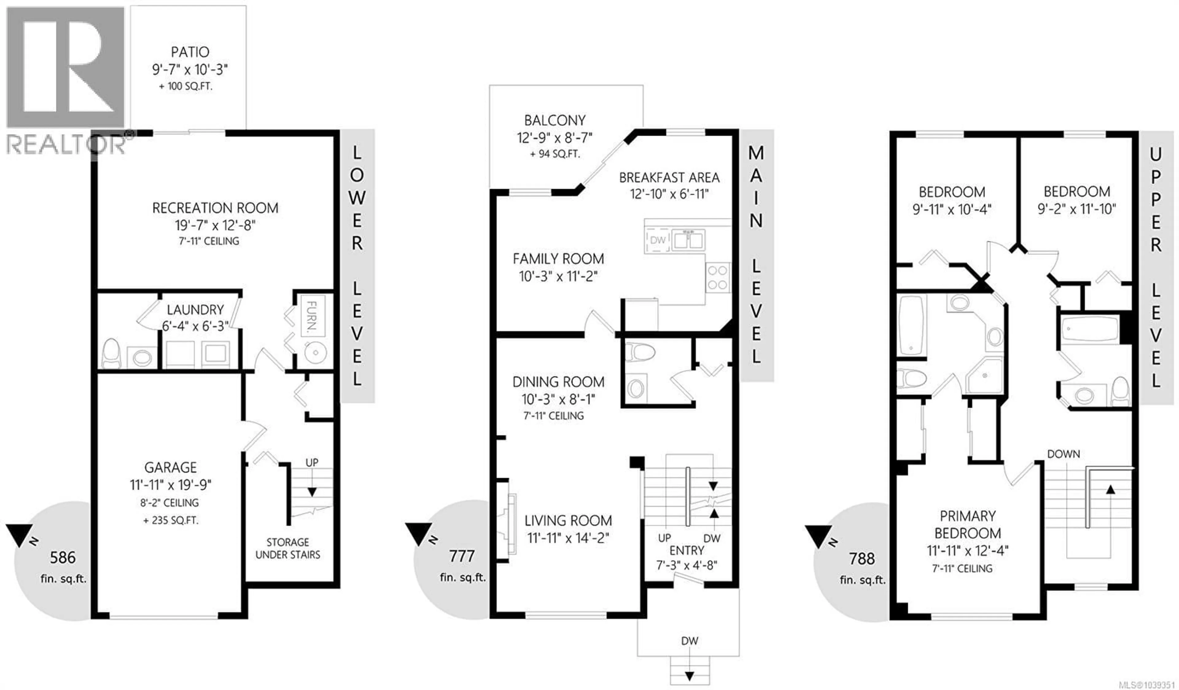 Floor plan for 403 - 288 ELTHAM ROAD, View Royal British Columbia V9B1J9