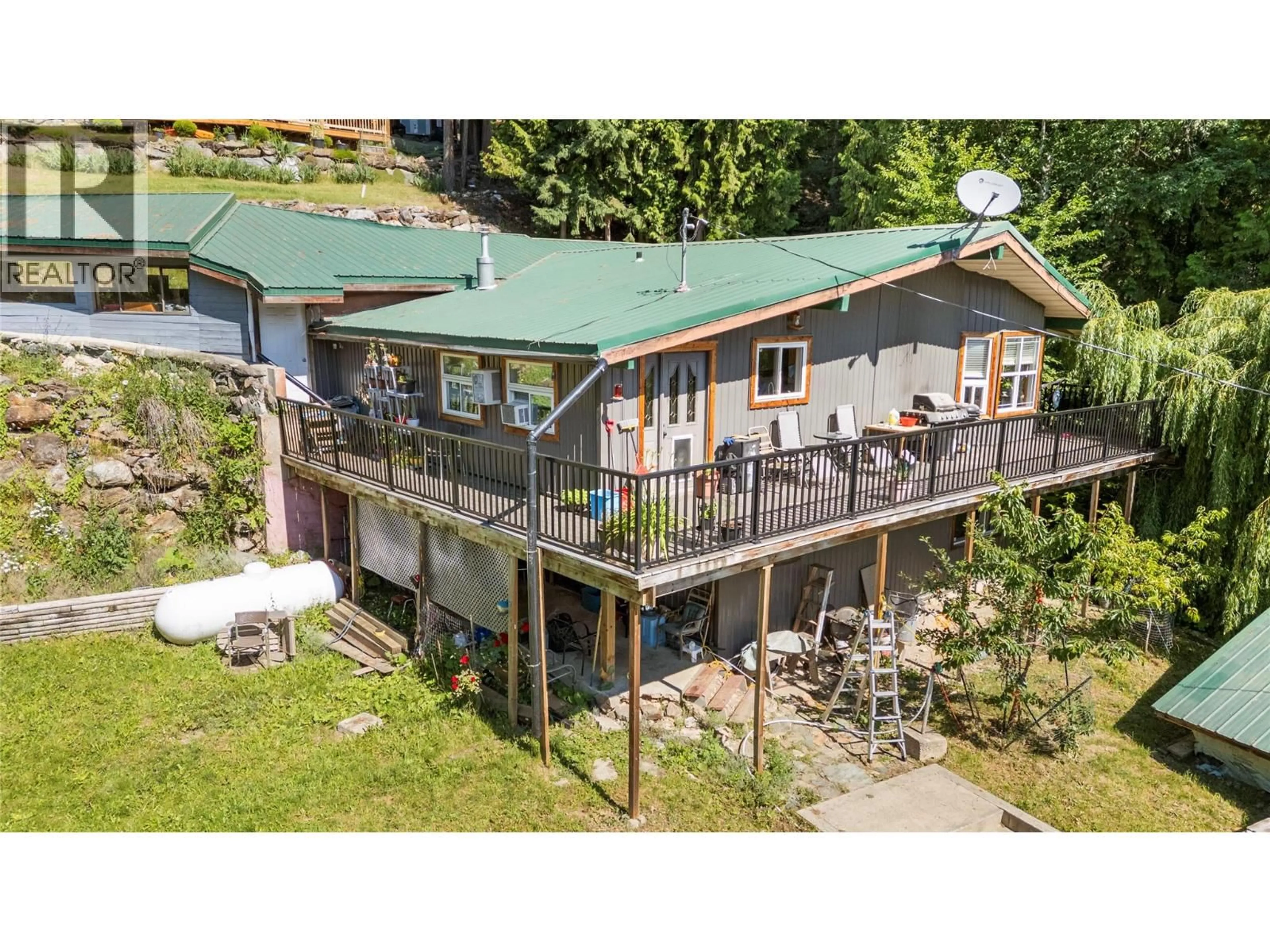 A pic from outside/outdoor area/front of a property/back of a property/a pic from drone, water/lake/river/ocean view for 8749 SQUILAX-ANGLEMONT ROAD, St. Ives British Columbia V0E1M9