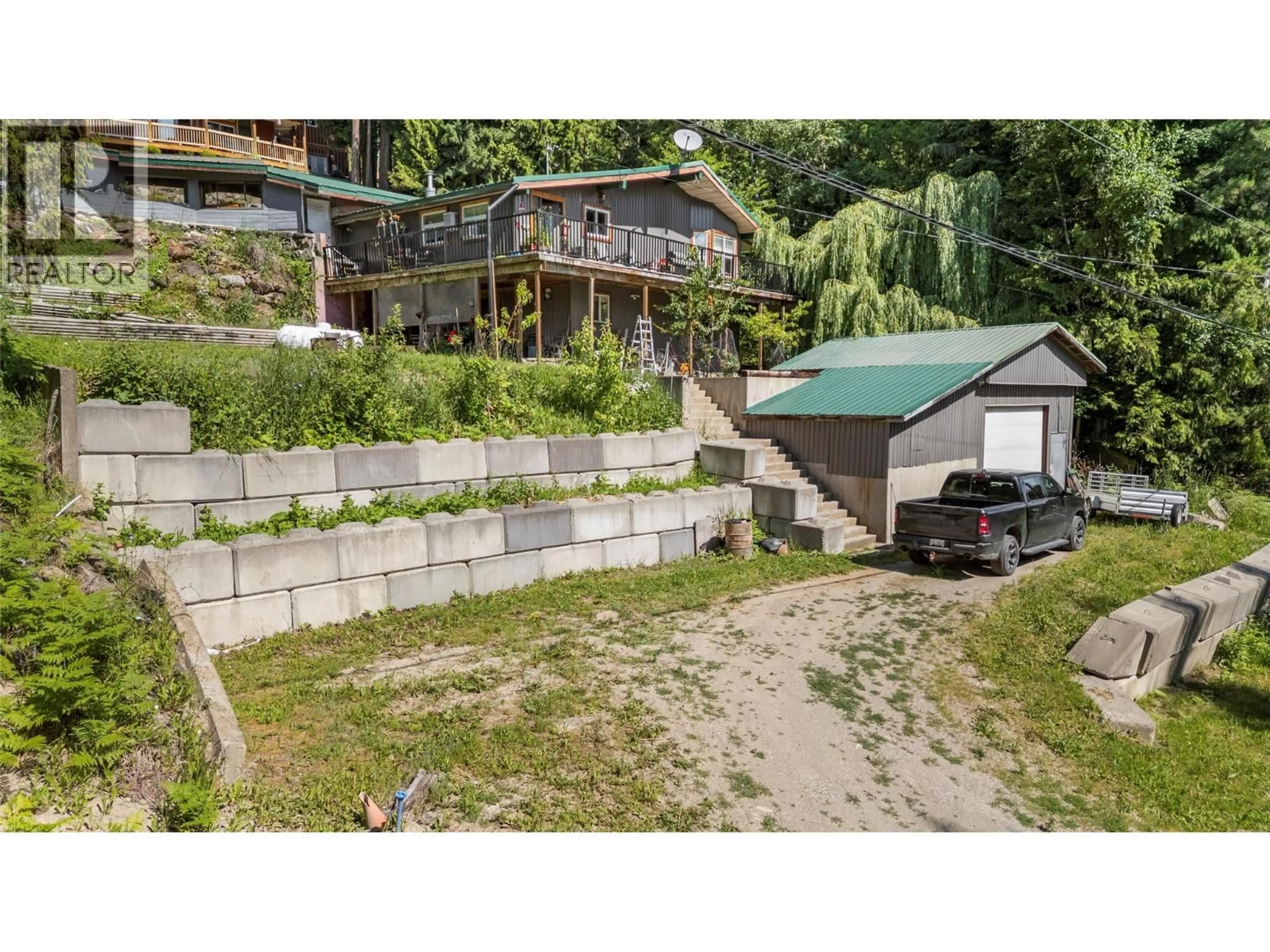A pic from outside/outdoor area/front of a property/back of a property/a pic from drone, unknown for 8749 SQUILAX-ANGLEMONT ROAD, St. Ives British Columbia V0E1M9