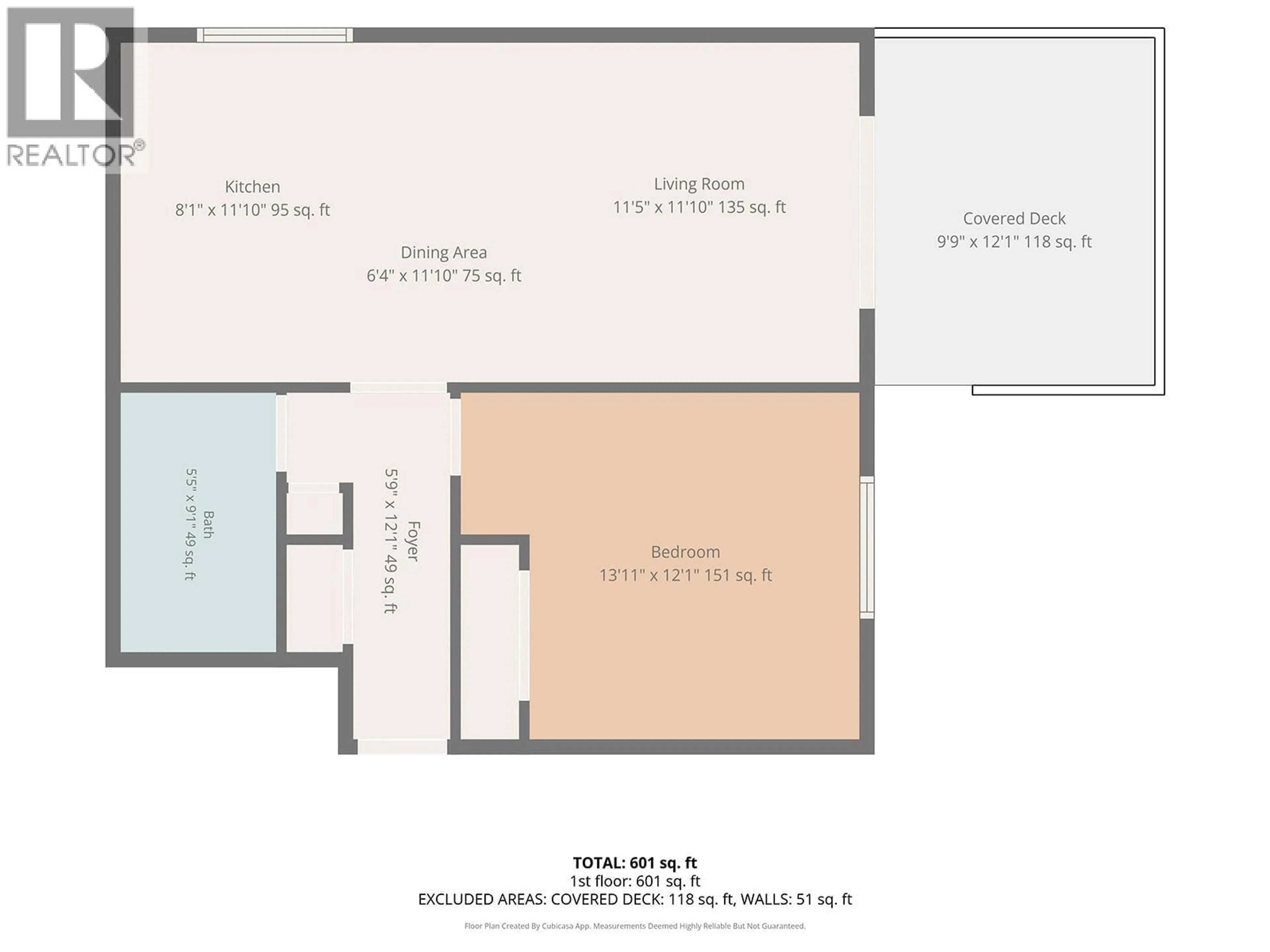 Floor plan for 103 - 150 SCARBORO ROAD, Kelowna British Columbia V1X1M2