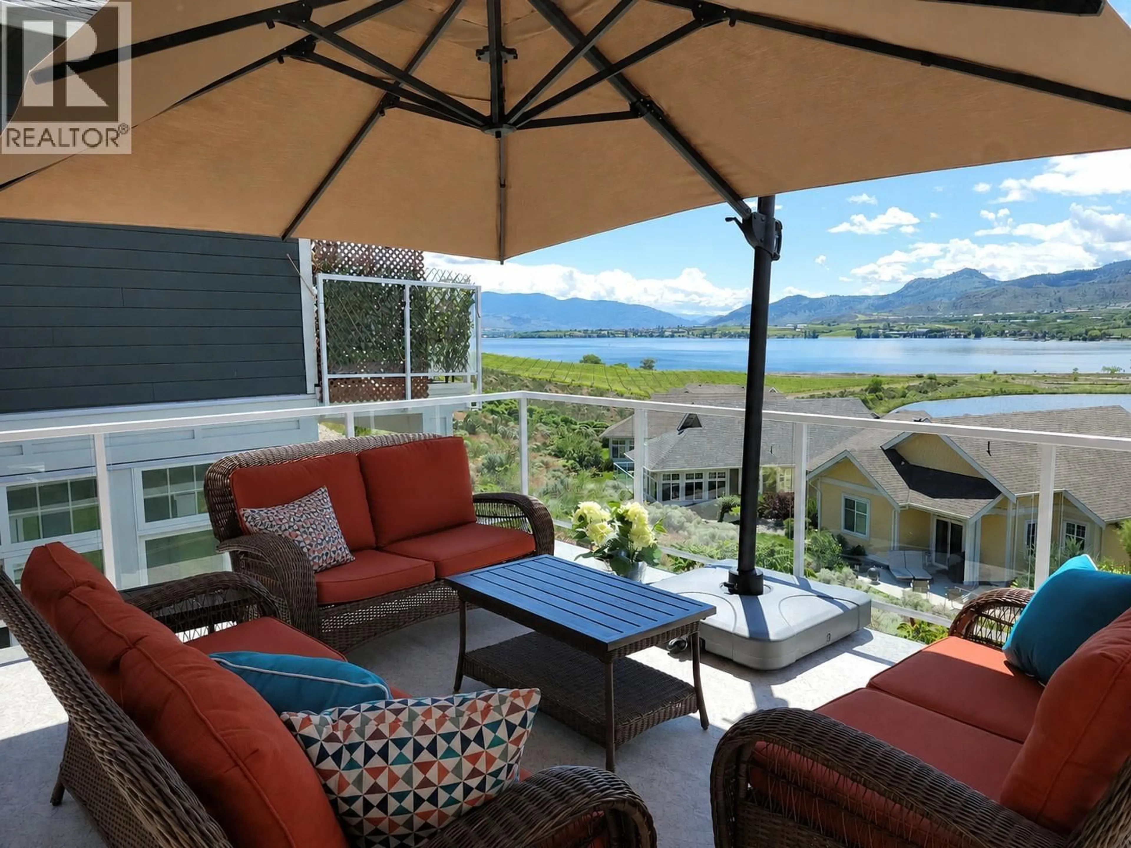 Patio, water/lake/river/ocean view for 273 - 2450 RADIO TOWER ROAD, Oliver British Columbia V0H1T1