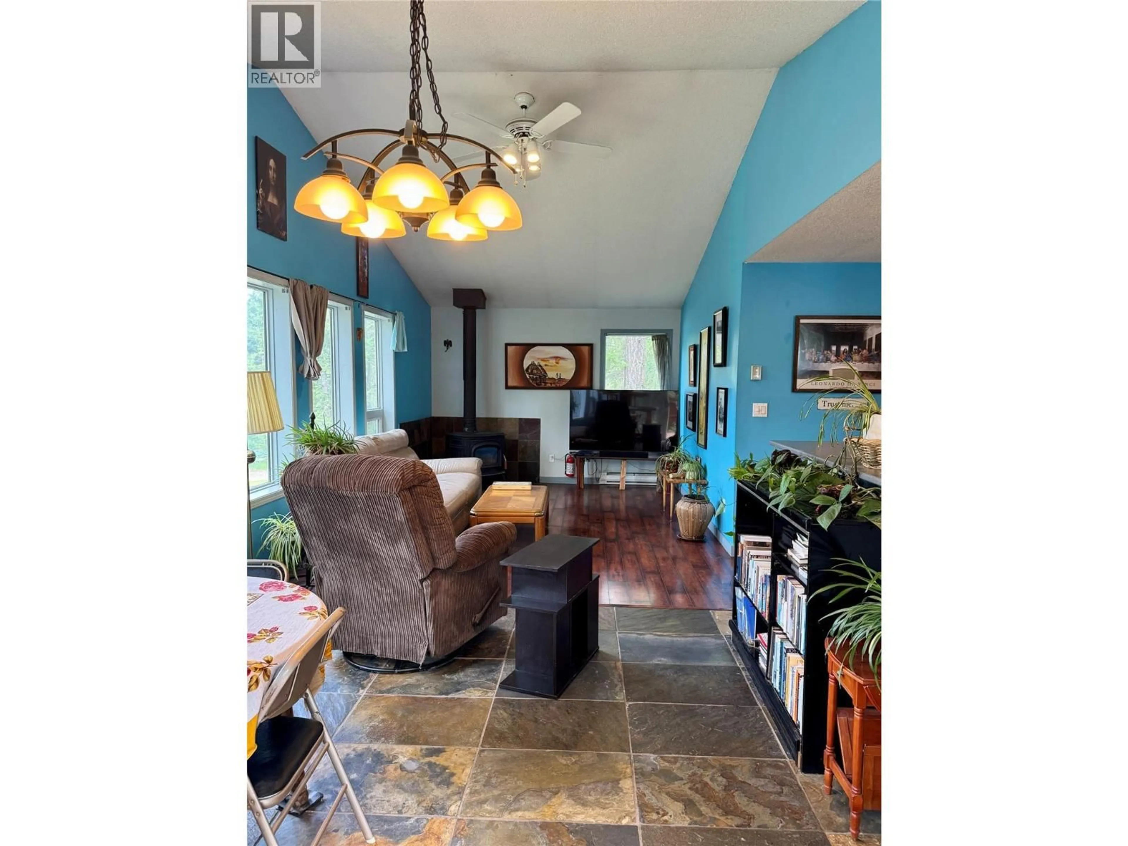 Living room with furniture, unknown for 4949 LUXOR CREEK ROAD, Edgewater British Columbia V0A1B0