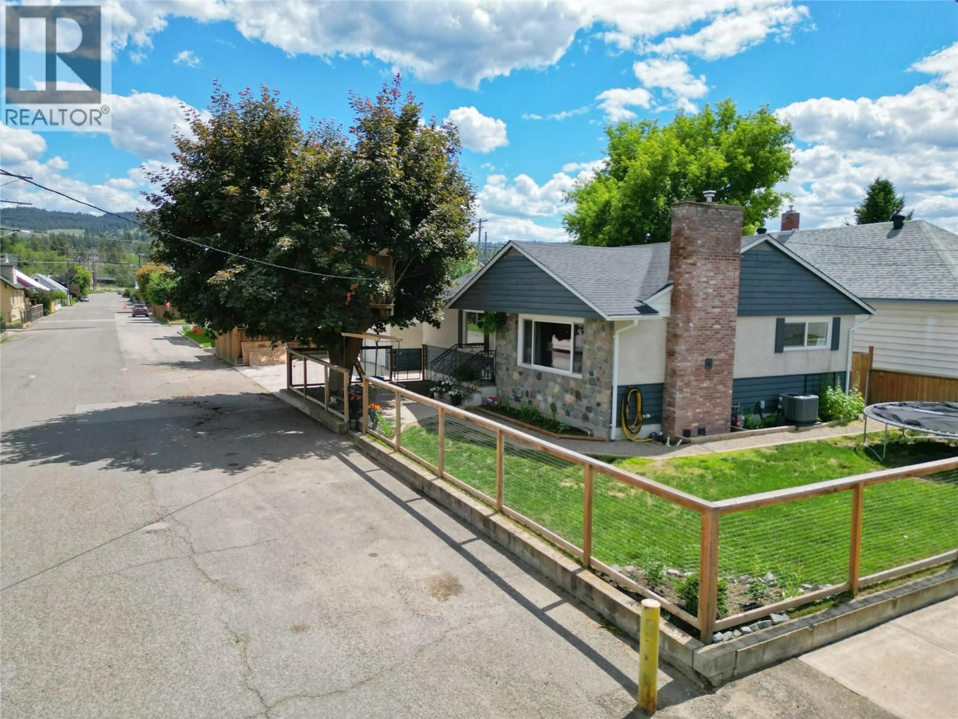 A pic from outside/outdoor area/front of a property/back of a property/a pic from drone, street for 248 LIME STREET, Princeton British Columbia V0X1W0