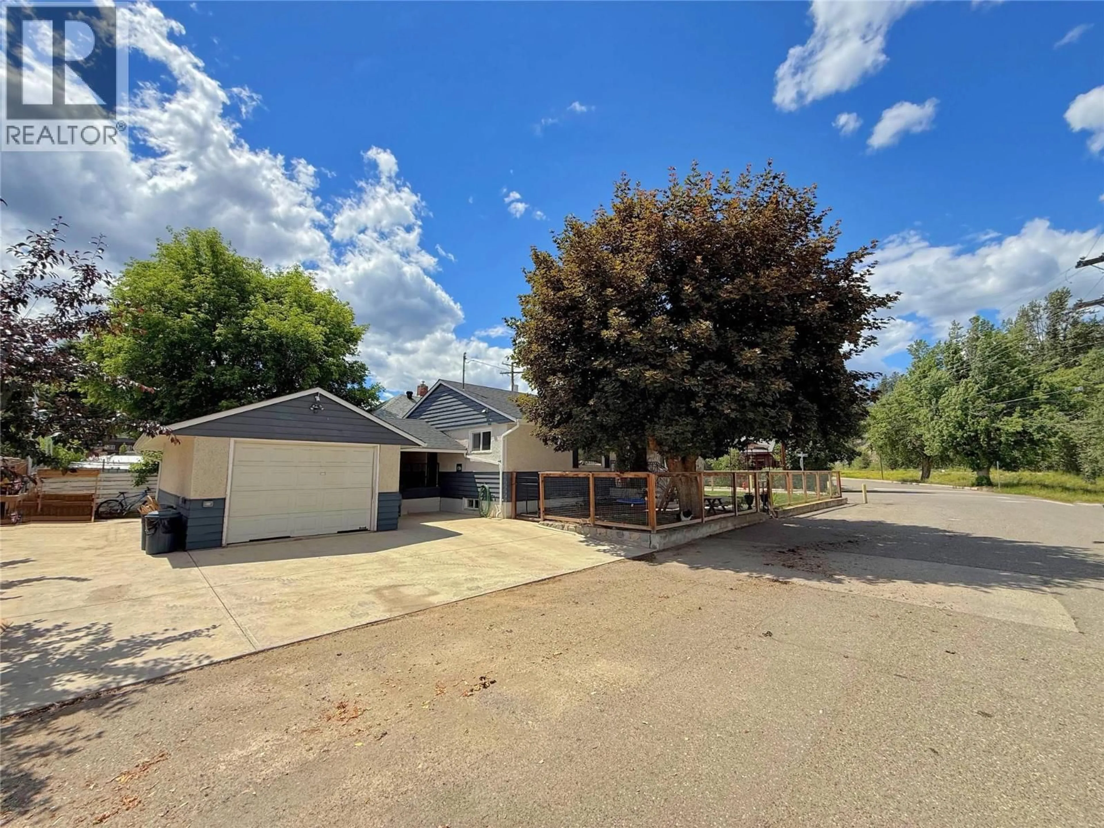 A pic from outside/outdoor area/front of a property/back of a property/a pic from drone, street for 248 LIME STREET, Princeton British Columbia V0X1W0