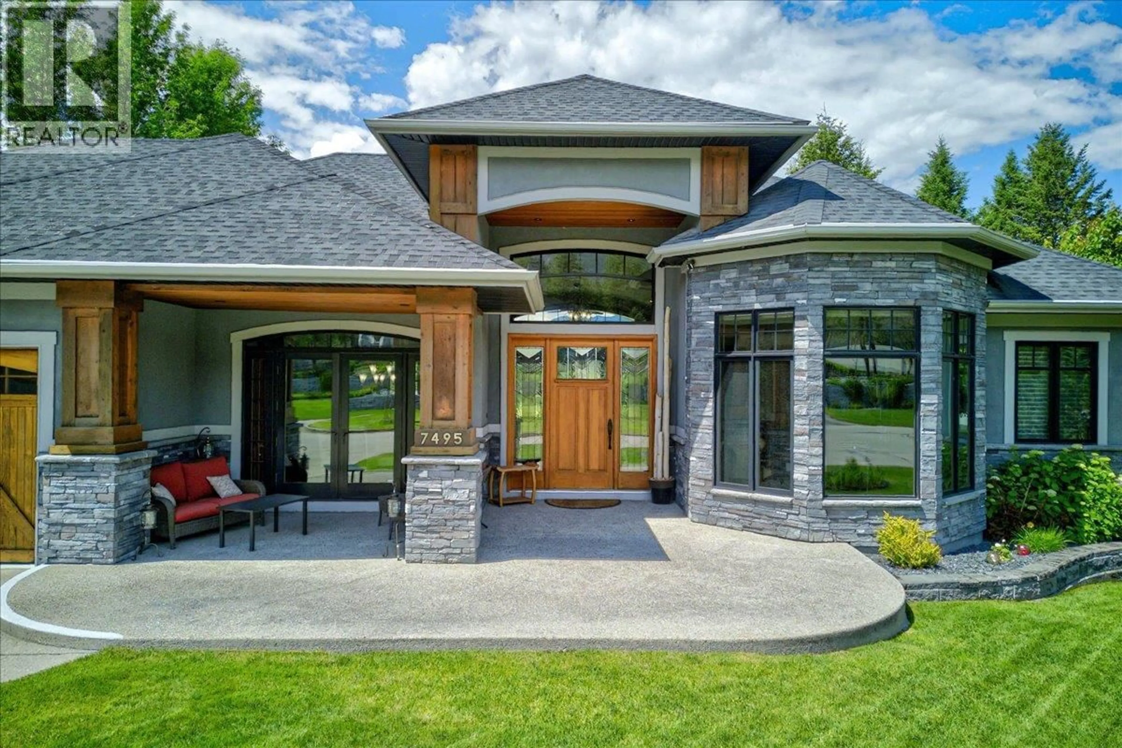 Home with brick exterior material, unknown for 7495 SUN VALLEY PLACE, Radium Hot Springs British Columbia V0A1M0