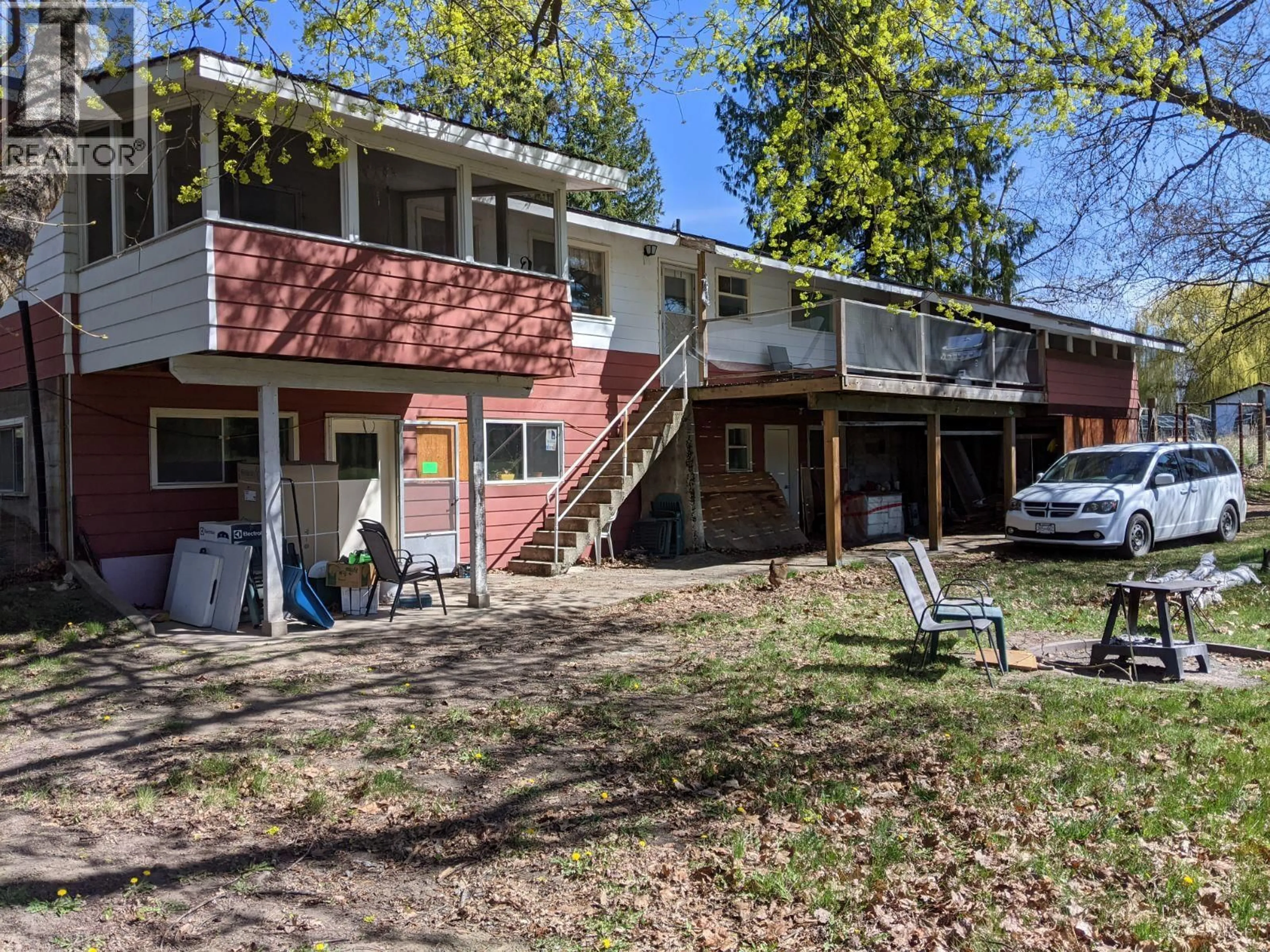 A pic from outside/outdoor area/front of a property/back of a property/a pic from drone, unknown for 6465 27 STREET, Grand Forks British Columbia V0H1H0