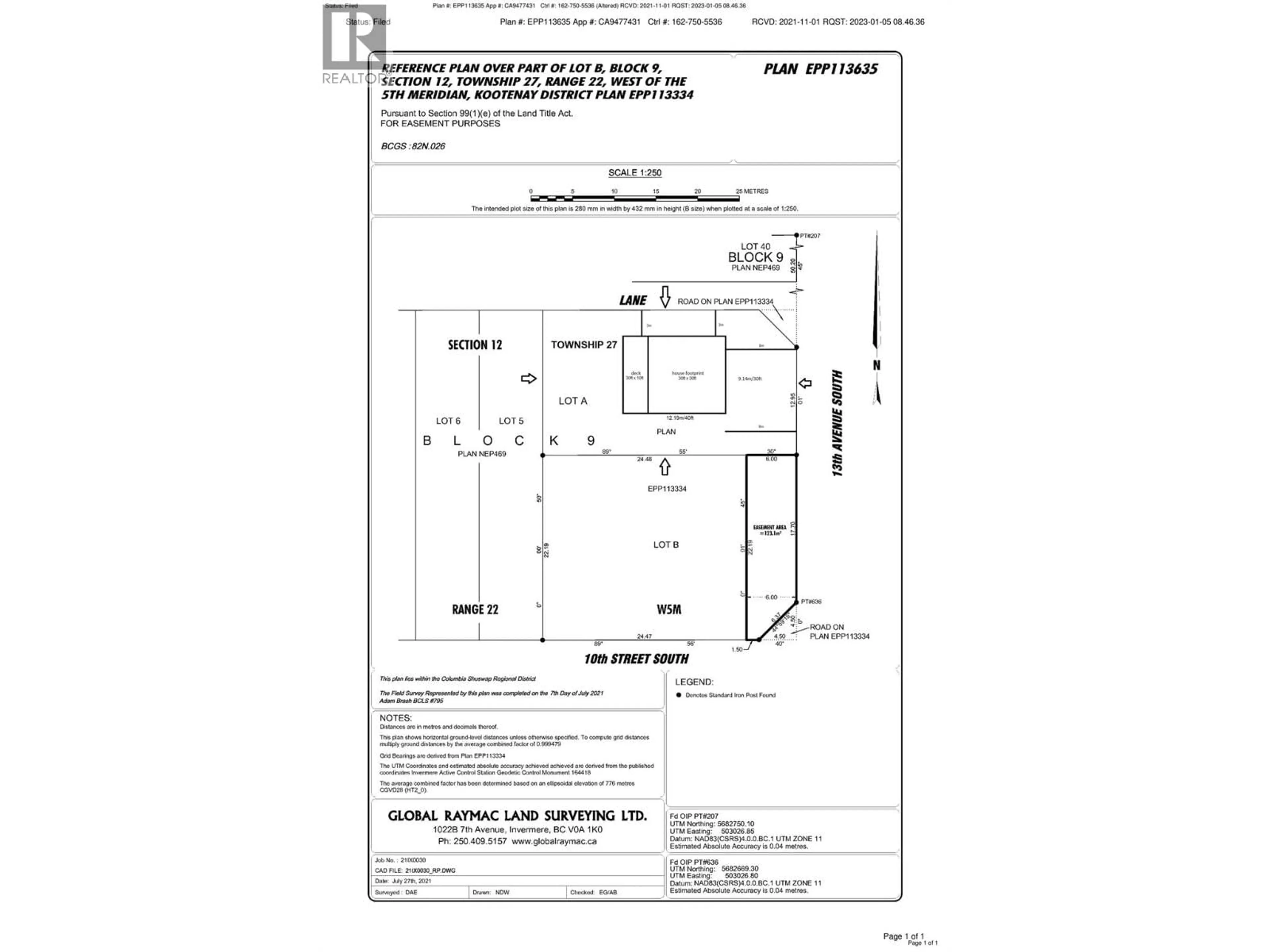 Floor plan for 905 13 AVENUE SOUTH, Golden British Columbia V0A1H0