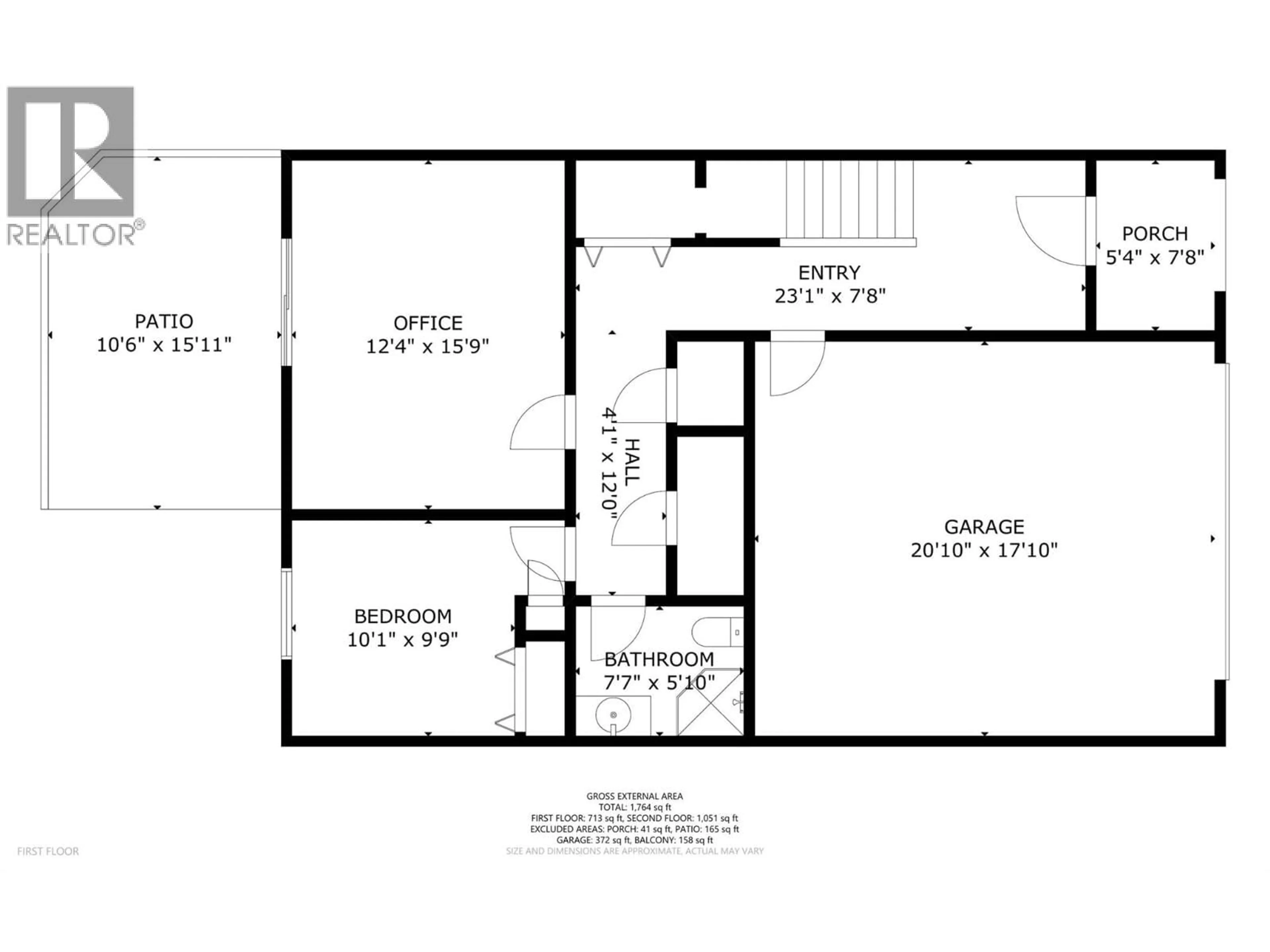 Floor plan for 8 - 7701 OKANAGAN LANDING ROAD, Vernon British Columbia V1H1L3