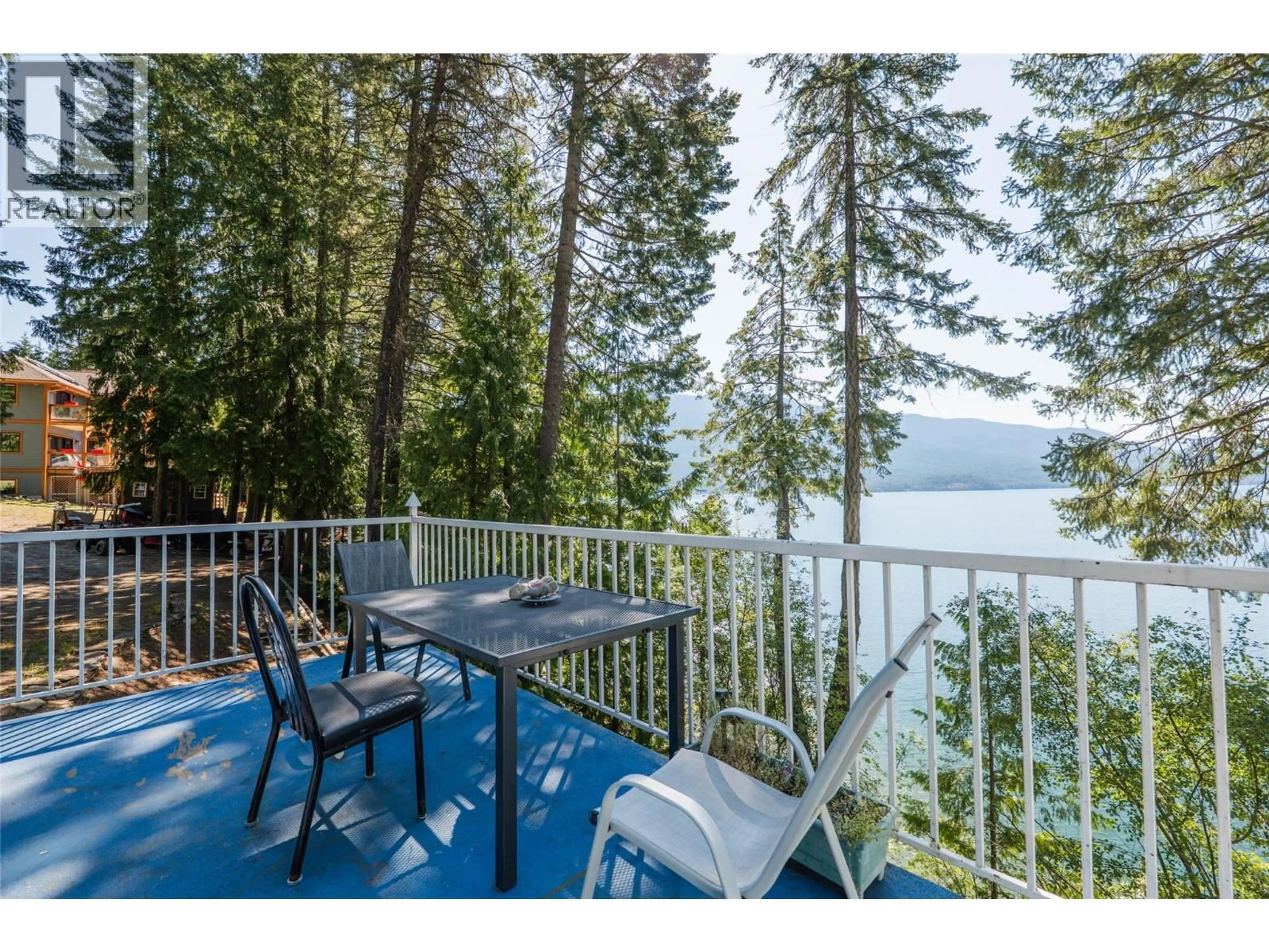 Patio, water/lake/river/ocean view for 4218 WOODBURY VILLAGE ROAD, Ainsworth British Columbia V0G1M0