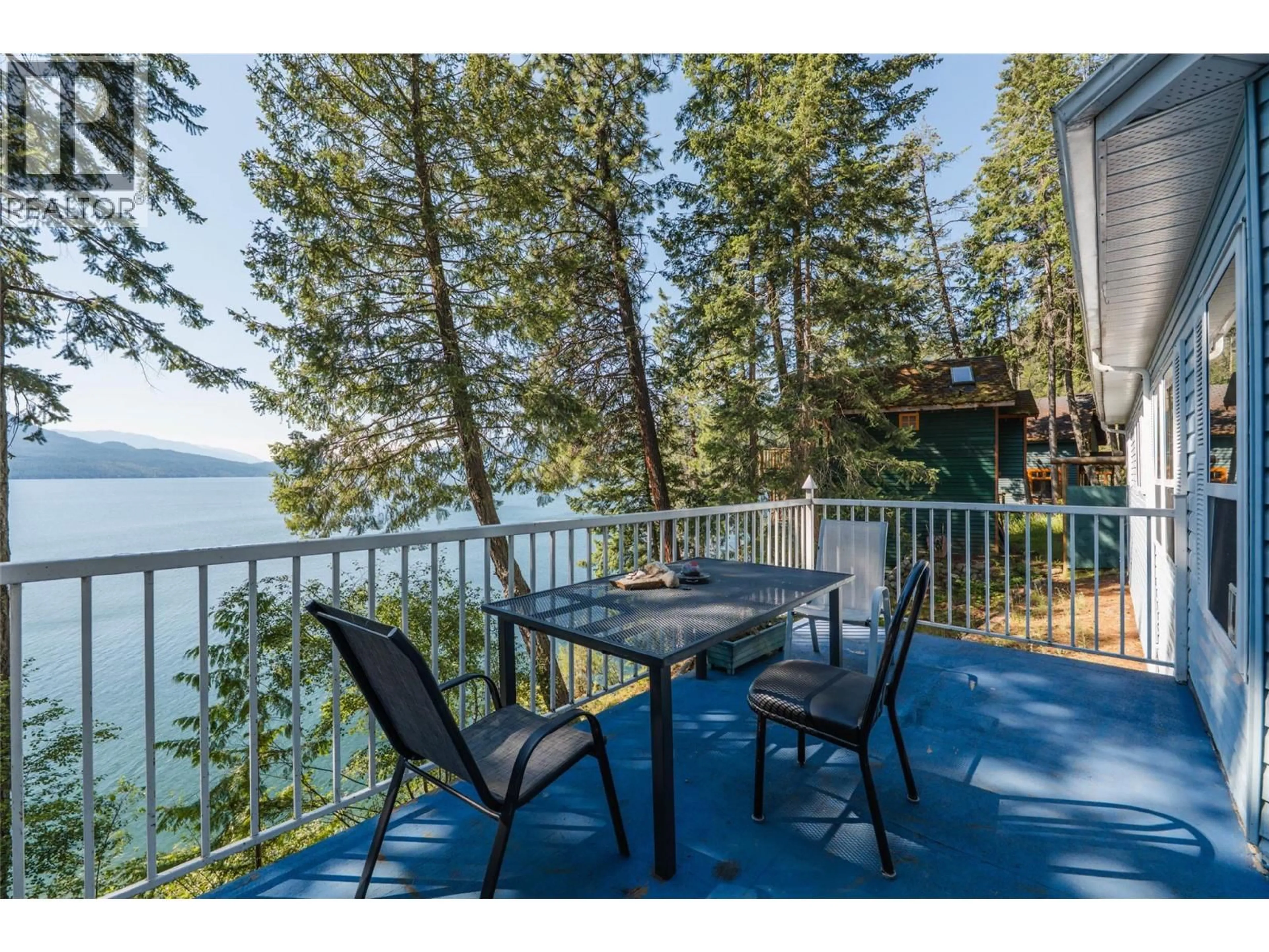 Patio, water/lake/river/ocean view for 4218 WOODBURY VILLAGE ROAD, Ainsworth British Columbia V0G1M0