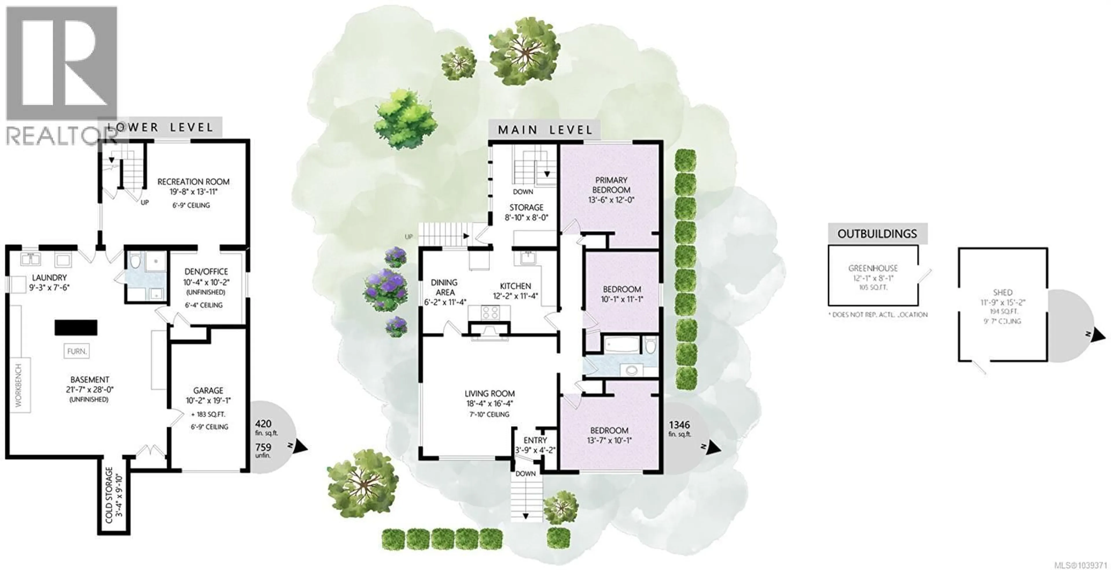 Floor plan for 336 IRVING ROAD, Victoria British Columbia V8S4A2