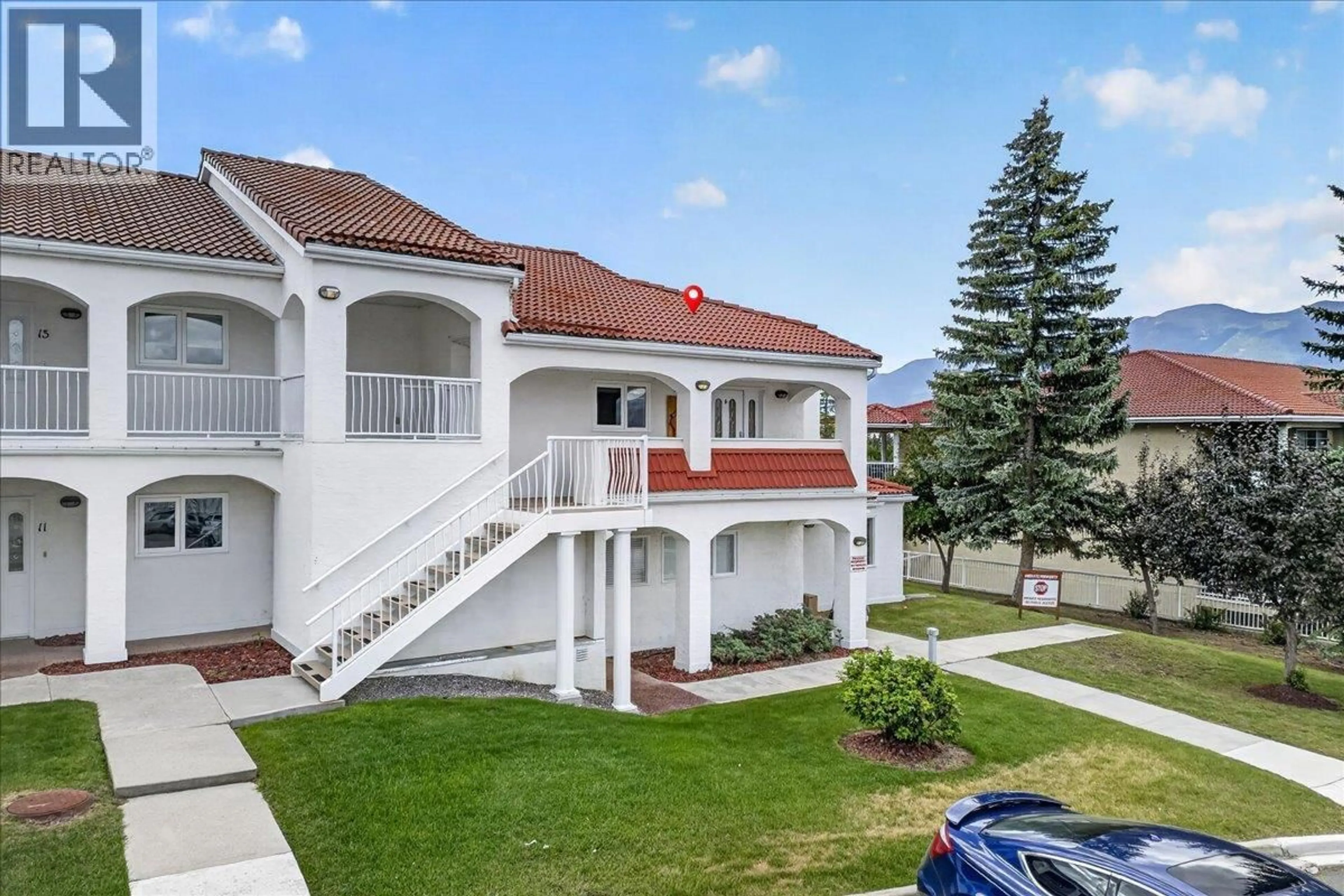 A pic from outside/outdoor area/front of a property/back of a property/a pic from drone, mountain view for 14 - 5054 RIVERVIEW ROAD, Fairmont Hot Springs British Columbia V0B1L1