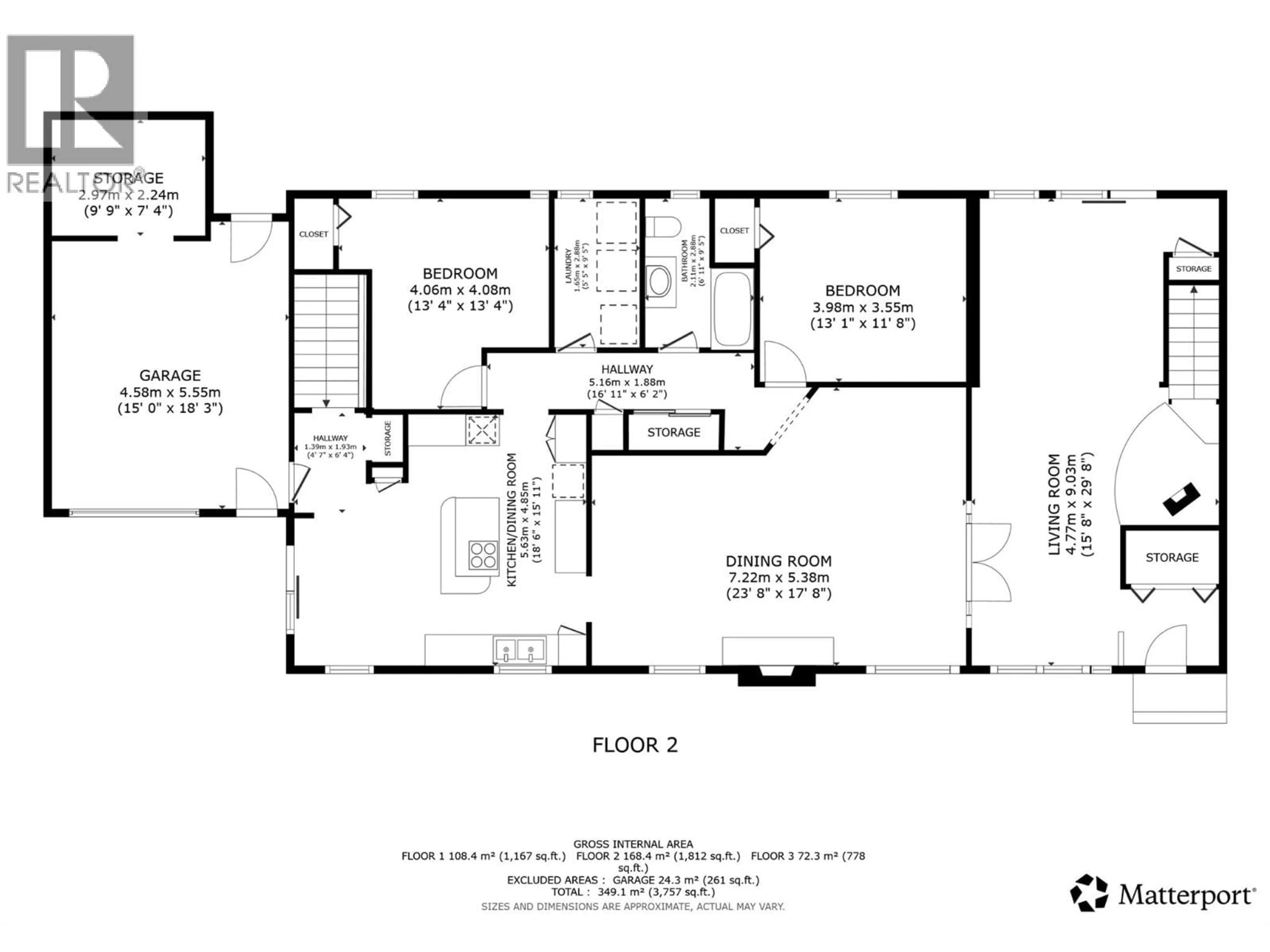 Floor plan for 2103 ASH STREET, Creston British Columbia V0B1G5