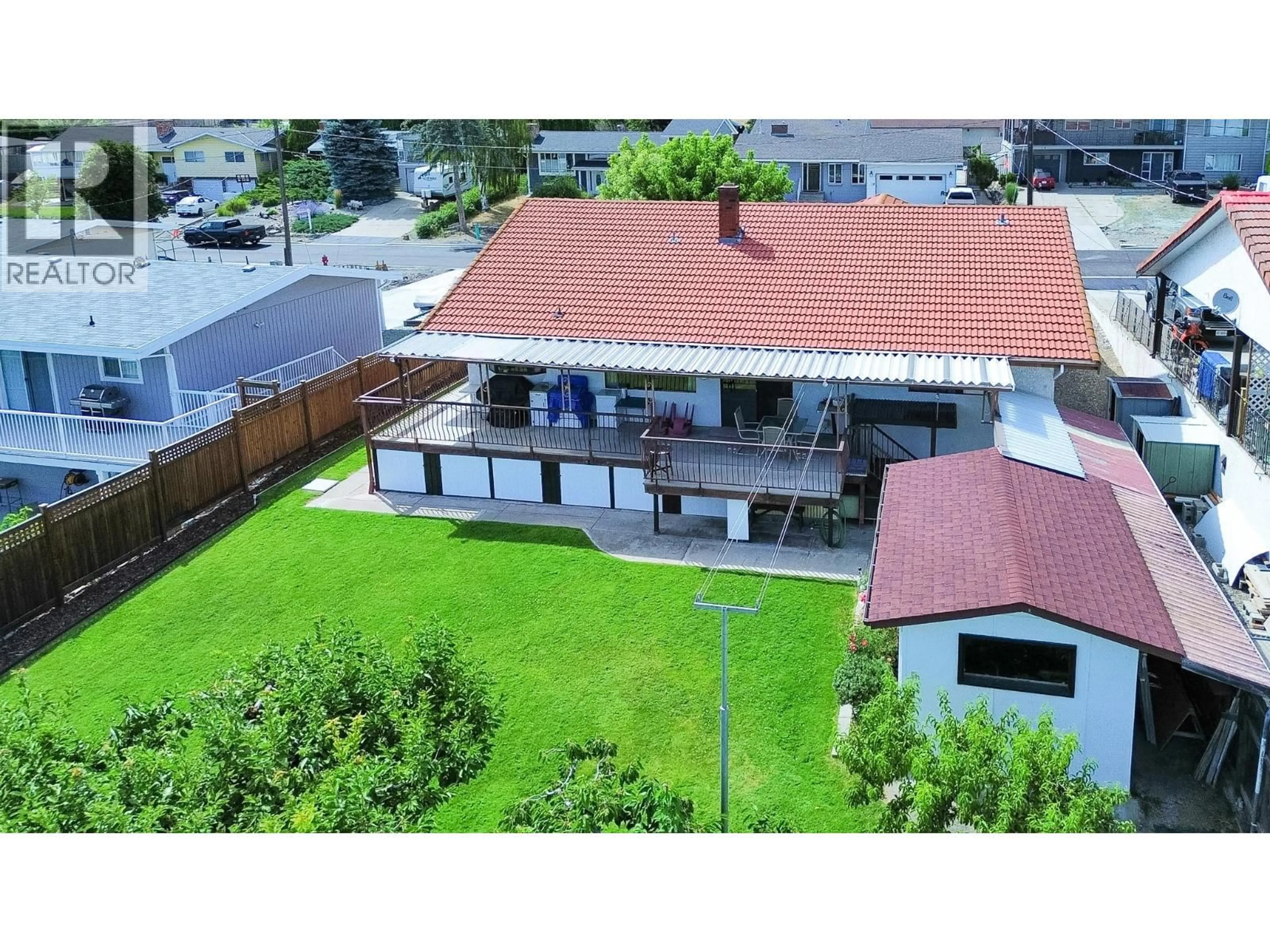 A pic from outside/outdoor area/front of a property/back of a property/a pic from drone, street for 11 QUAIL PLACE, Osoyoos British Columbia V0H1V1
