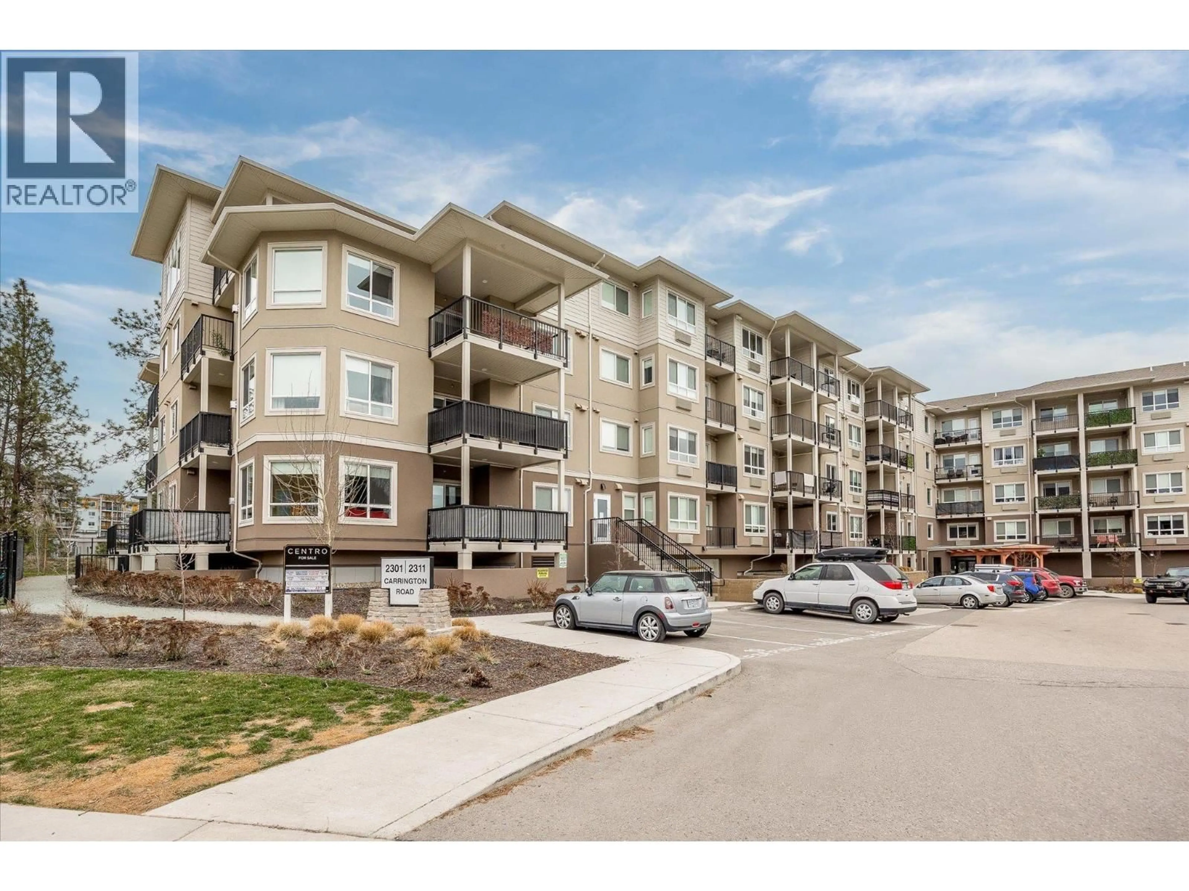 A pic from outside/outdoor area/front of a property/back of a property/a pic from drone, unknown for 203 - 2301 CARRINGTON ROAD, West Kelowna British Columbia V4T0E2