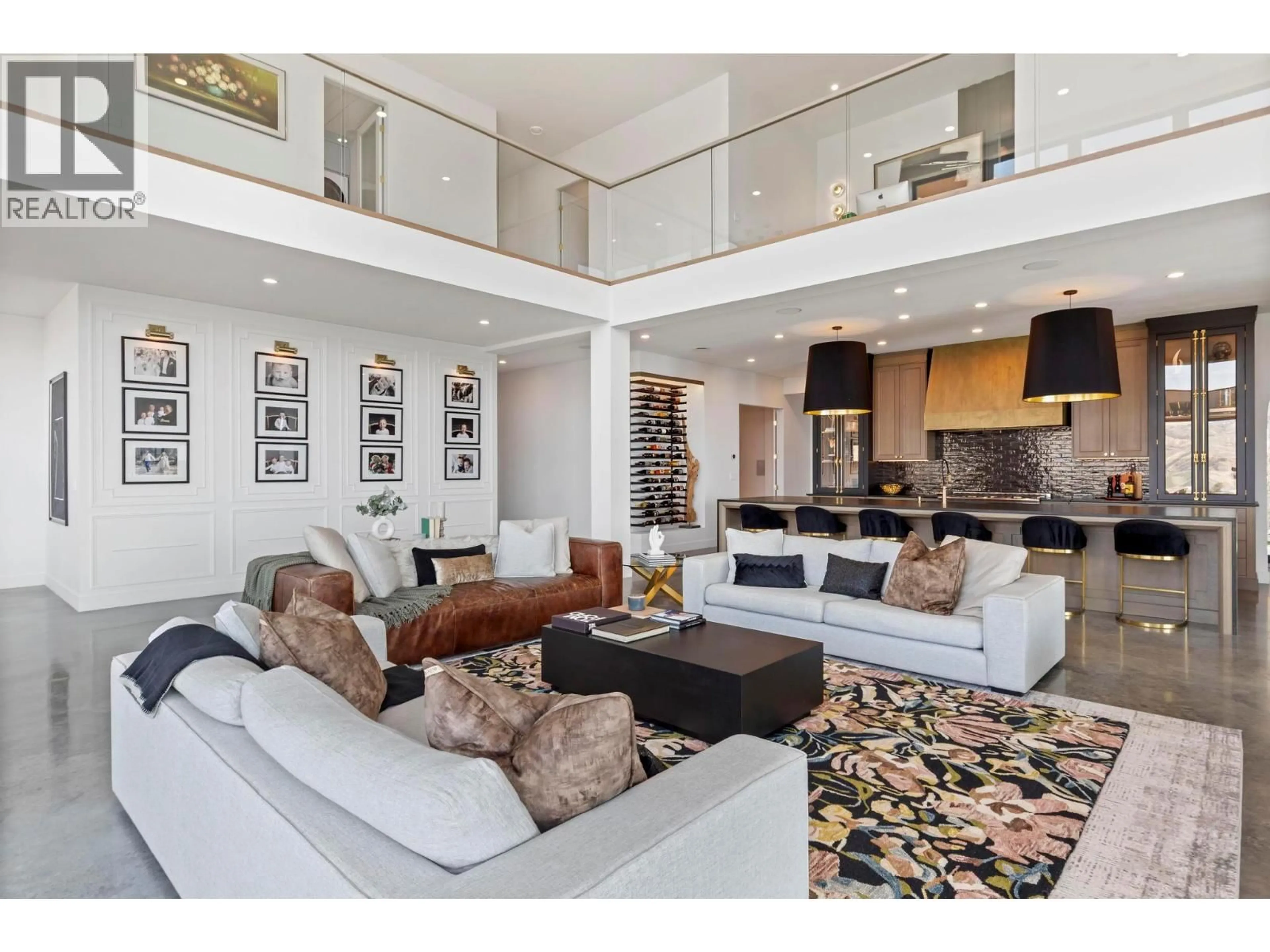 Living room with furniture, unknown for 120 SUNSET BOULEVARD, Vernon British Columbia V1H1T7
