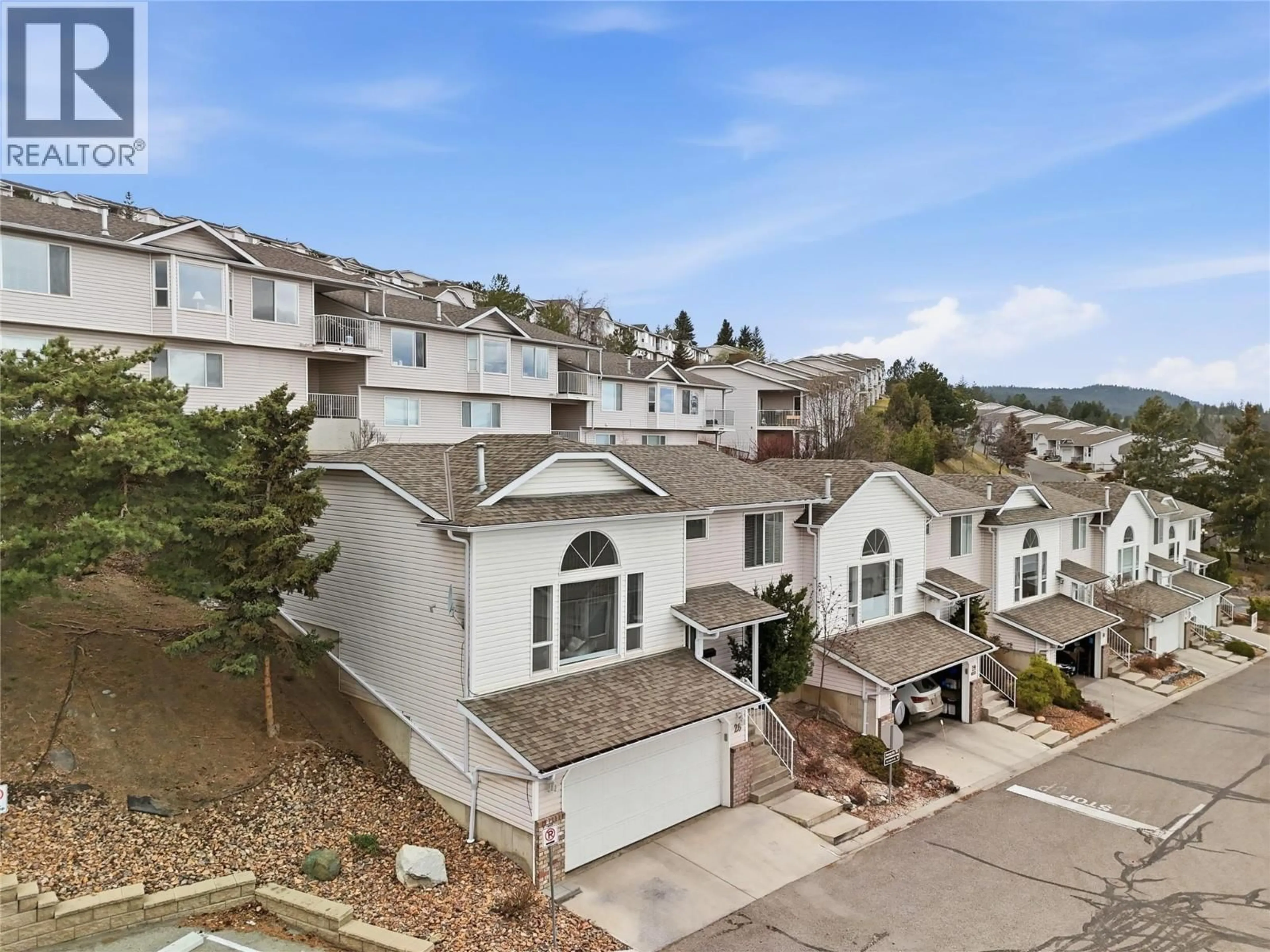 A pic from outside/outdoor area/front of a property/back of a property/a pic from drone, mountain view for 28 - 2022 PACIFIC WAY, Kamloops British Columbia V1S1T1