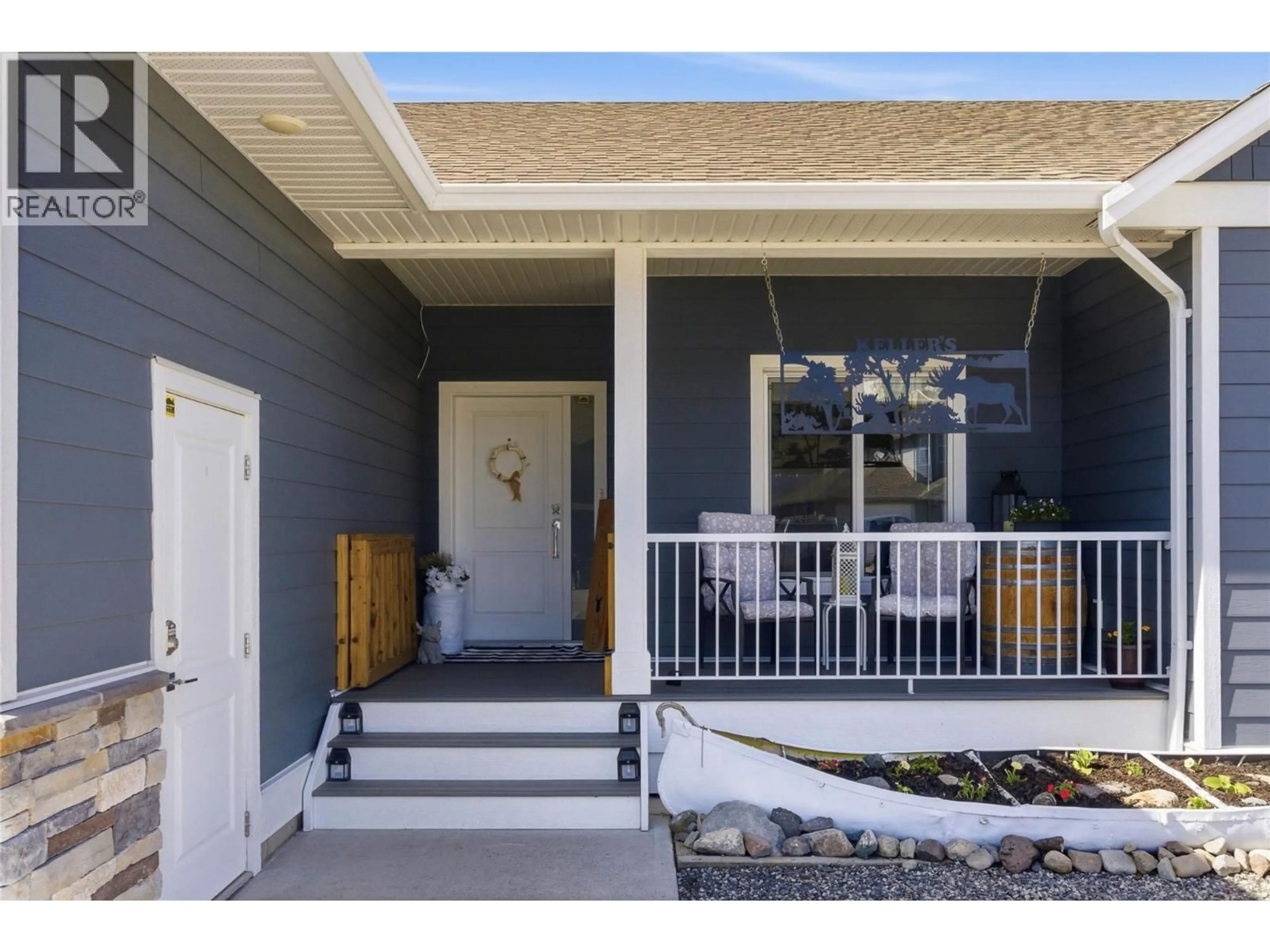 Home with vinyl exterior material, street for 440 DALADON DRIVE, Logan Lake British Columbia V0K1W0