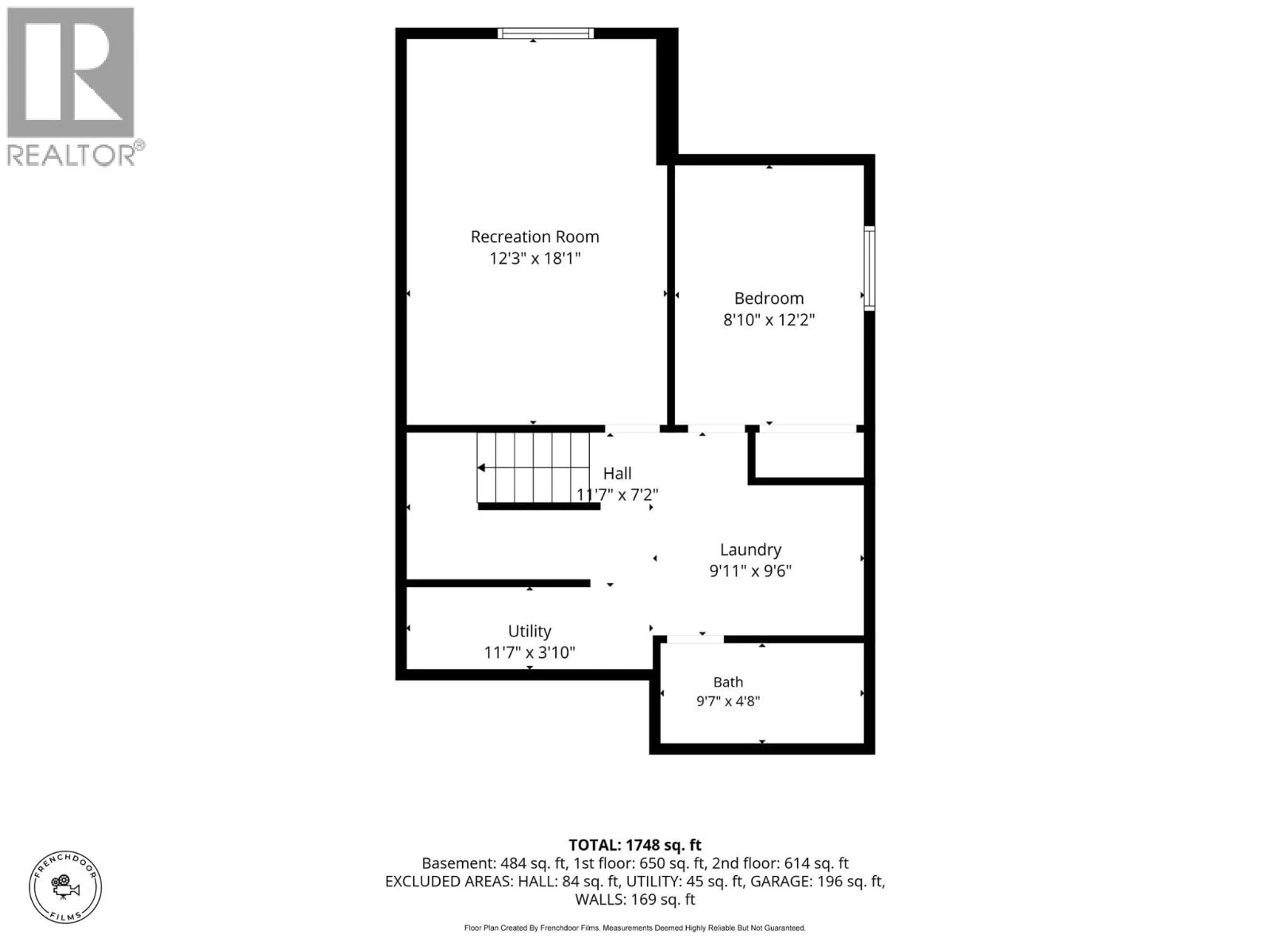 Floor plan for 22 - 1900 HUGH ALLAN DRIVE, Kamloops British Columbia V1S0A8