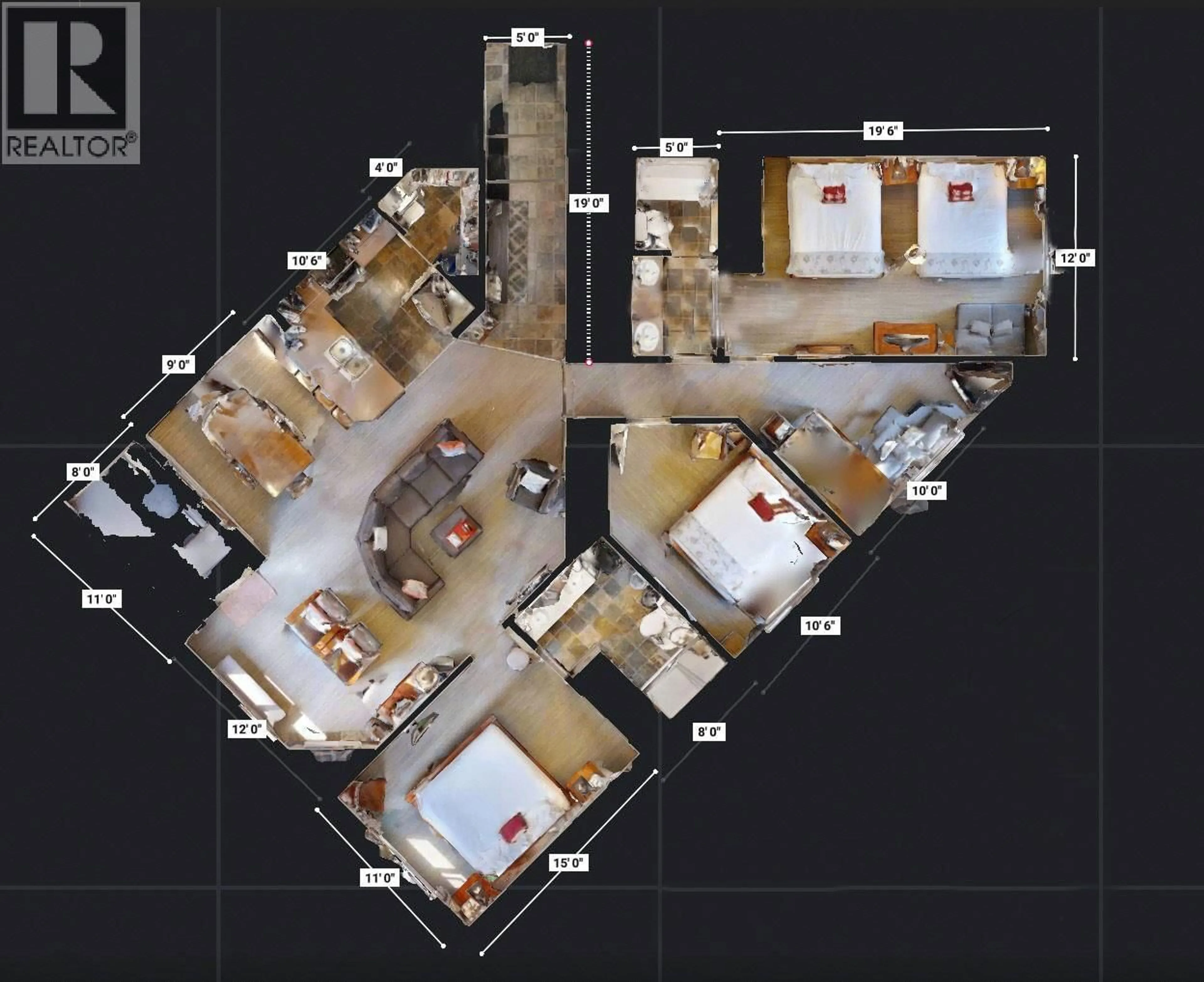 Floor plan for 216 - 1549 KICKING HORSE TRAIL, Golden British Columbia V0A1H0