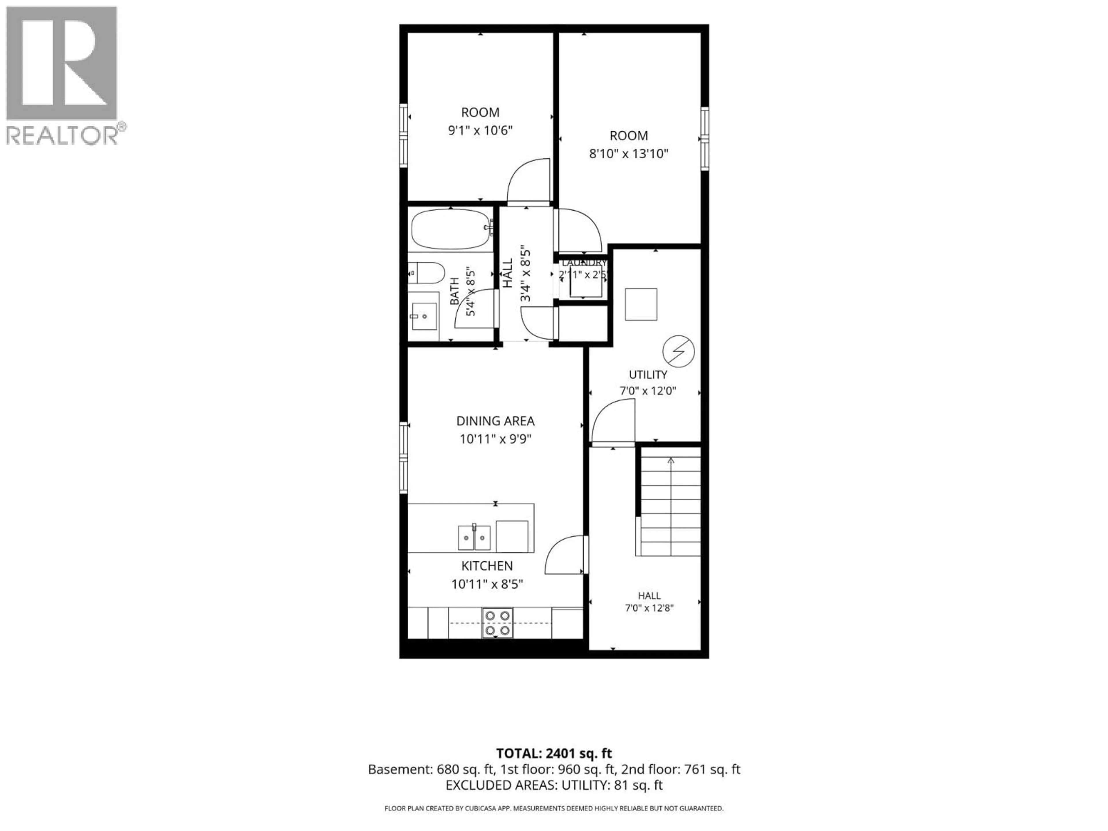 Floor plan for 113 WHITETAIL DRIVE, Fernie British Columbia V0B1M4