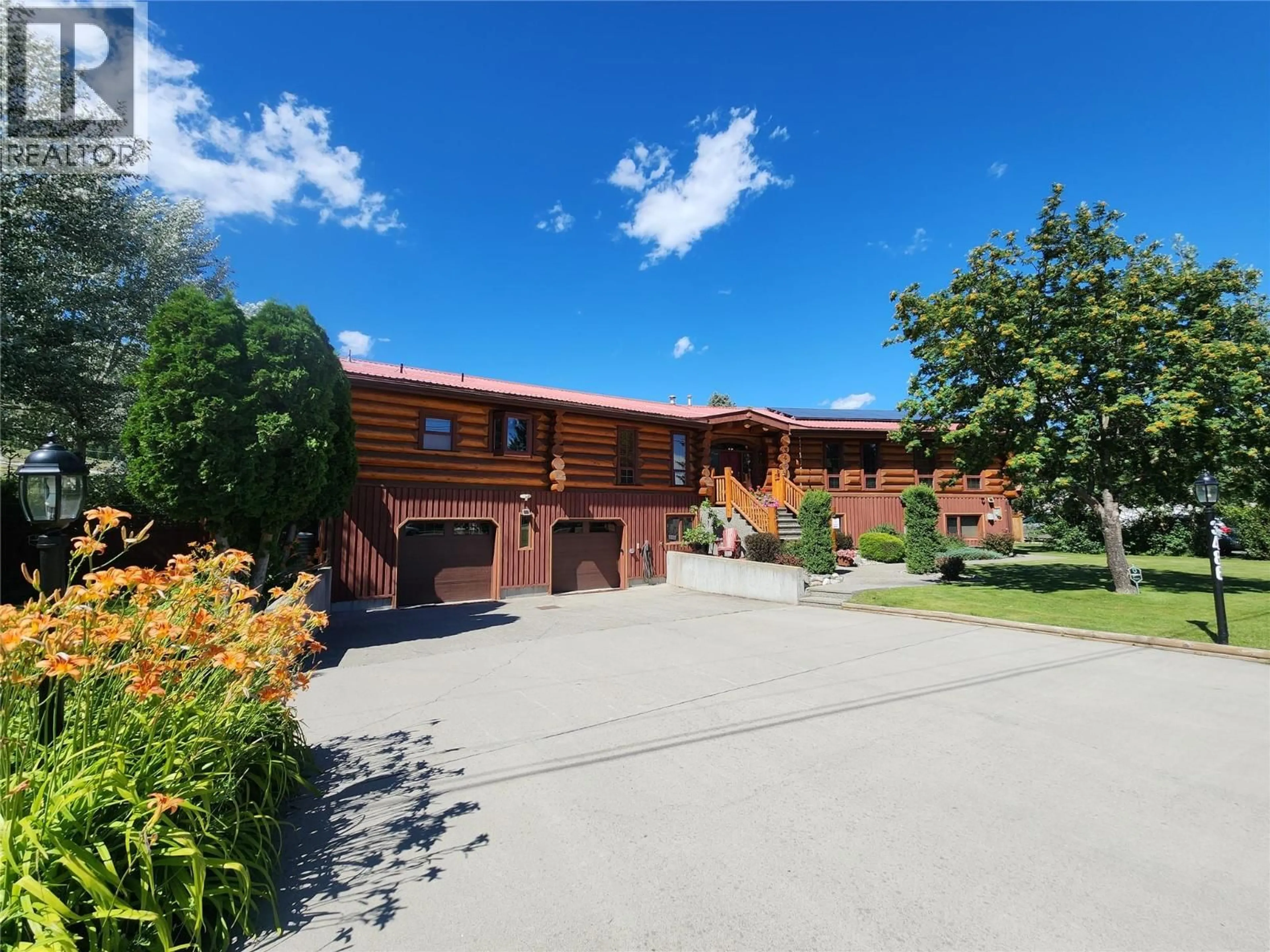 A pic from outside/outdoor area/front of a property/back of a property/a pic from drone, unknown for 3486 DAVY ROAD, Grand Forks British Columbia V0H1H2