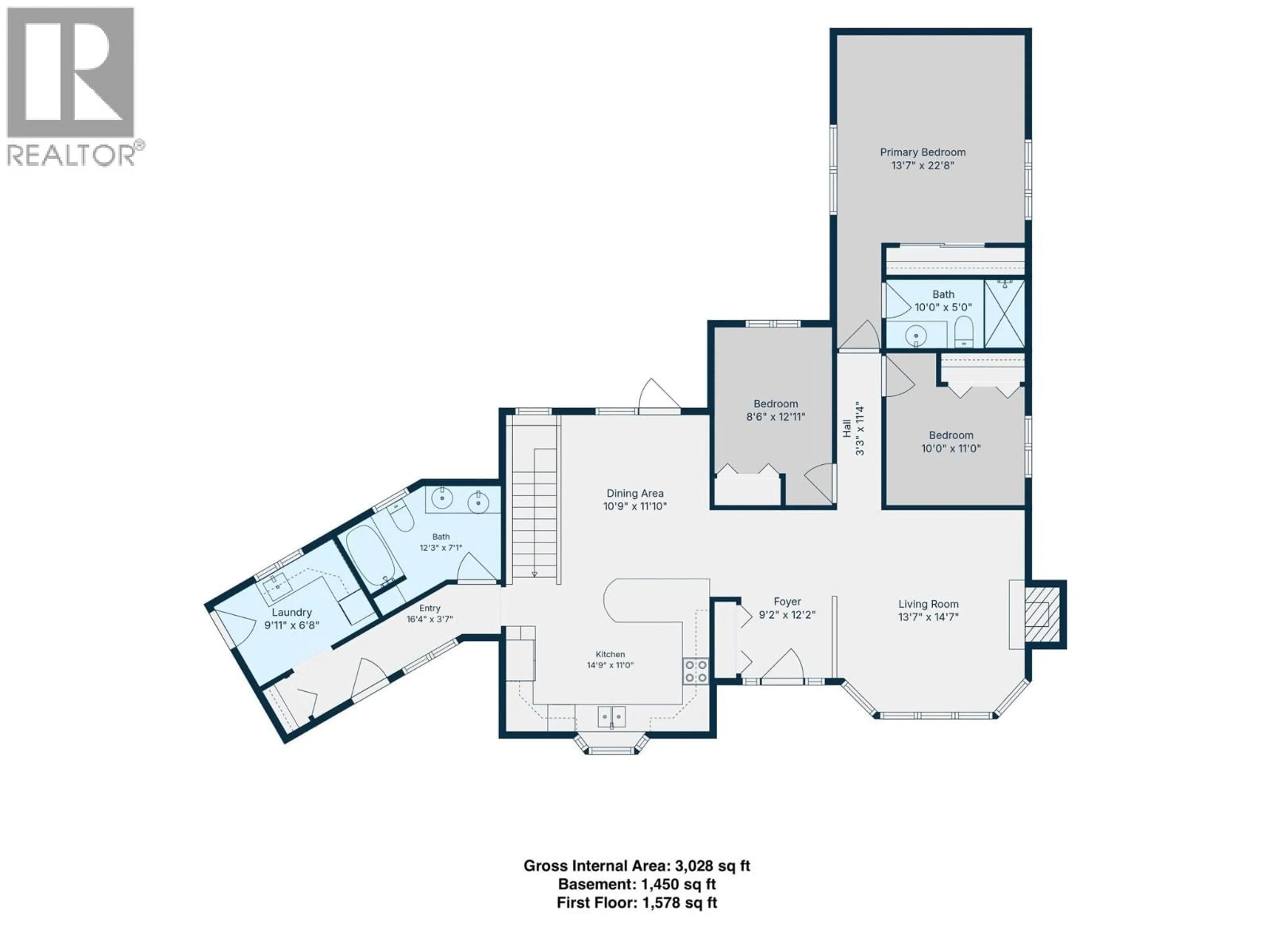 Floor plan for 5242 LEBELL ROAD, Dawson Creek British Columbia V1G0J4