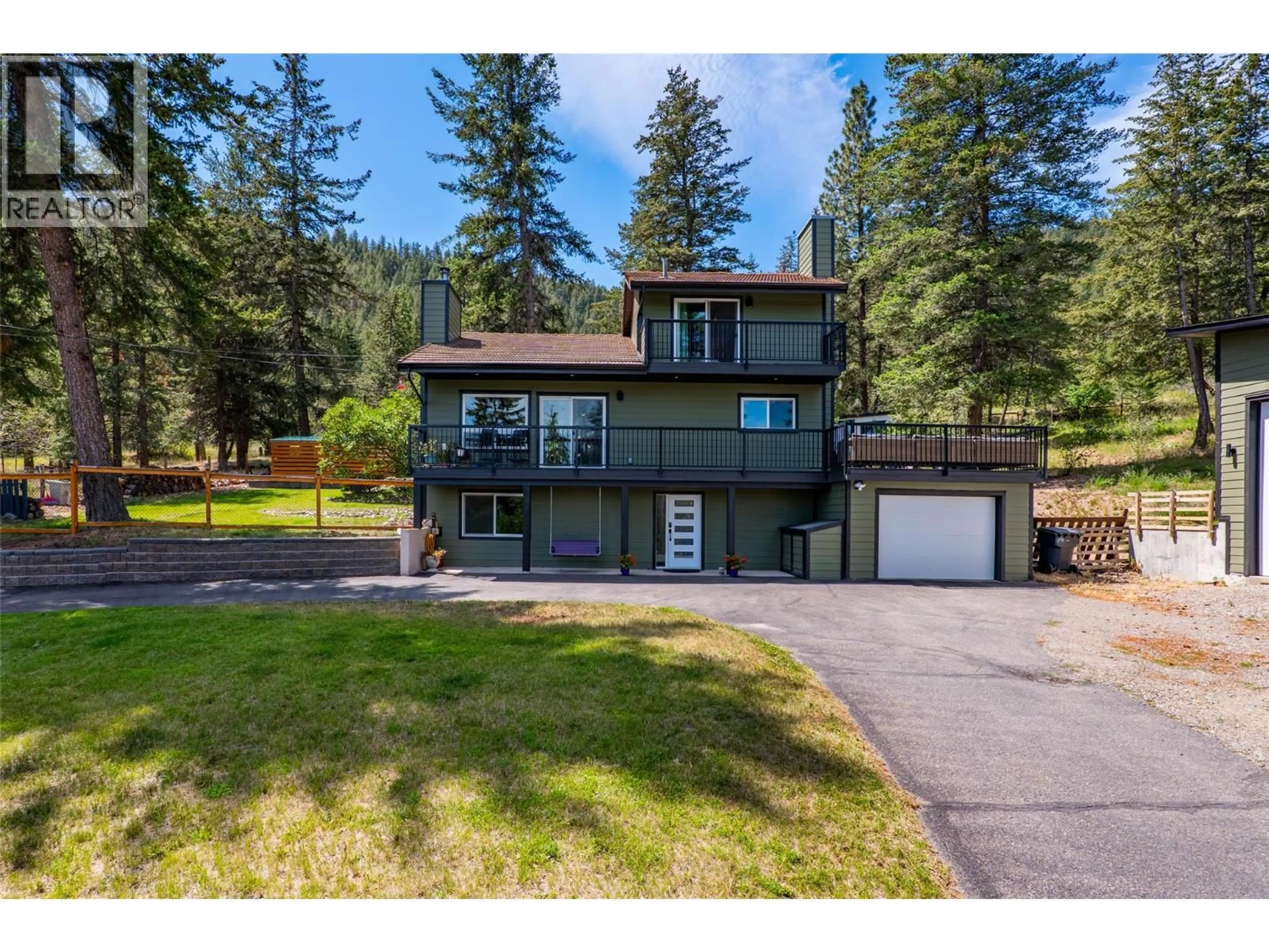 A pic from outside/outdoor area/front of a property/back of a property/a pic from drone, unknown for 1881 PRATT ROAD, Kamloops British Columbia V2C5J4