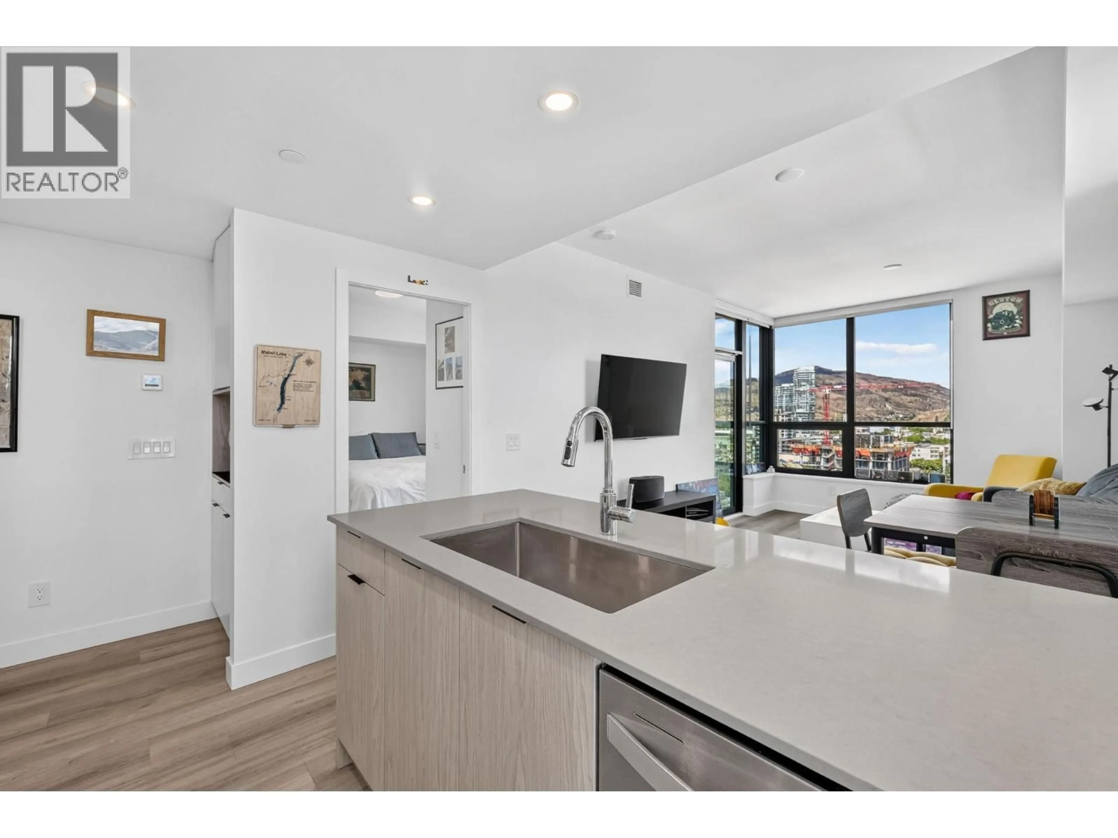Open concept kitchen, unknown for 1308 - 1488 BERTRAM STREET, Kelowna British Columbia V1Y0M6