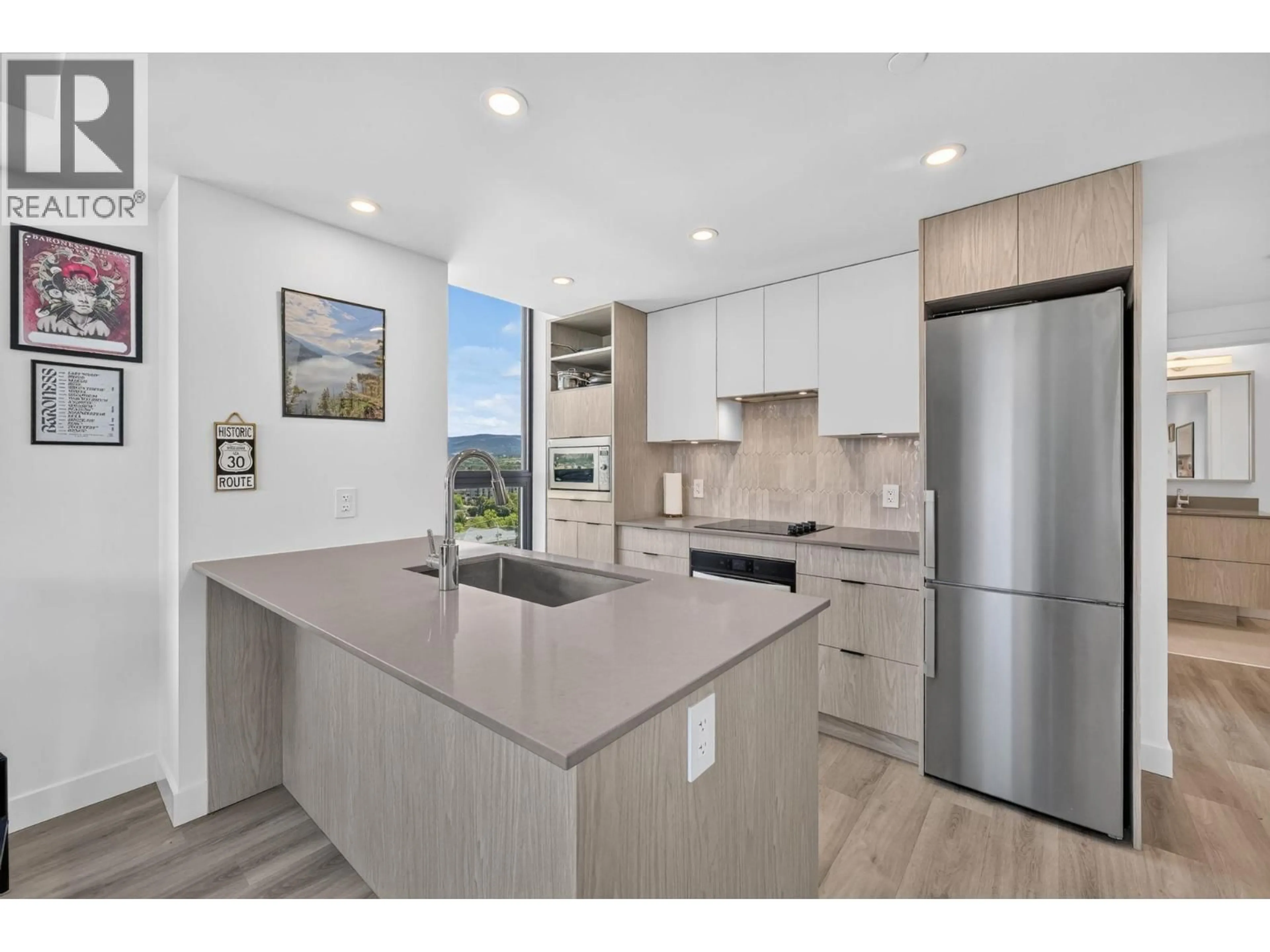 Open concept kitchen, unknown for 1308 - 1488 BERTRAM STREET, Kelowna British Columbia V1Y0M6