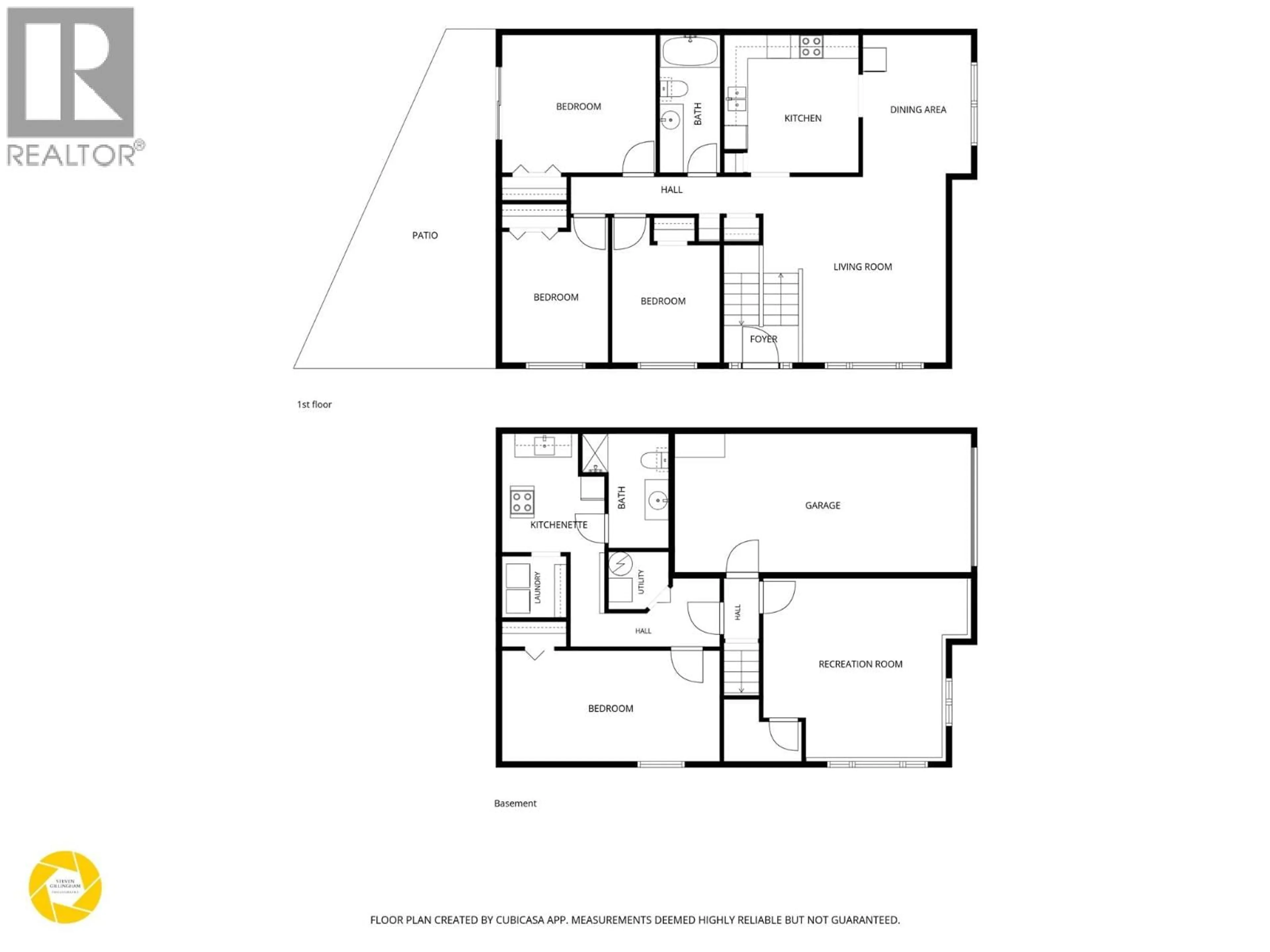 Floor plan for 495 MONARCH COURT, Kamloops British Columbia V2E1Y3