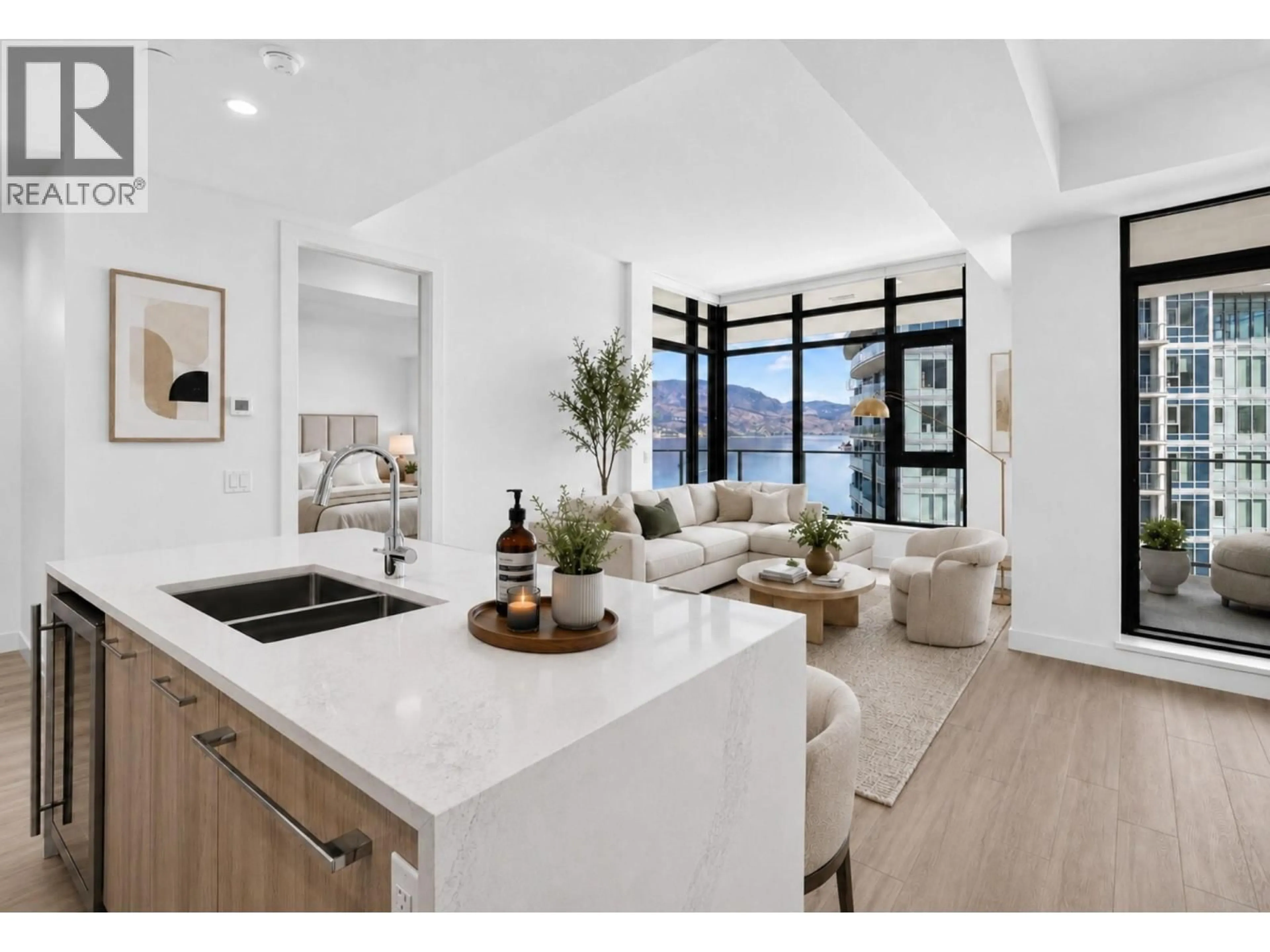 Open concept kitchen, unknown for PH6 - 3699 CAPOZZI ROAD, Kelowna British Columbia V1W3L2