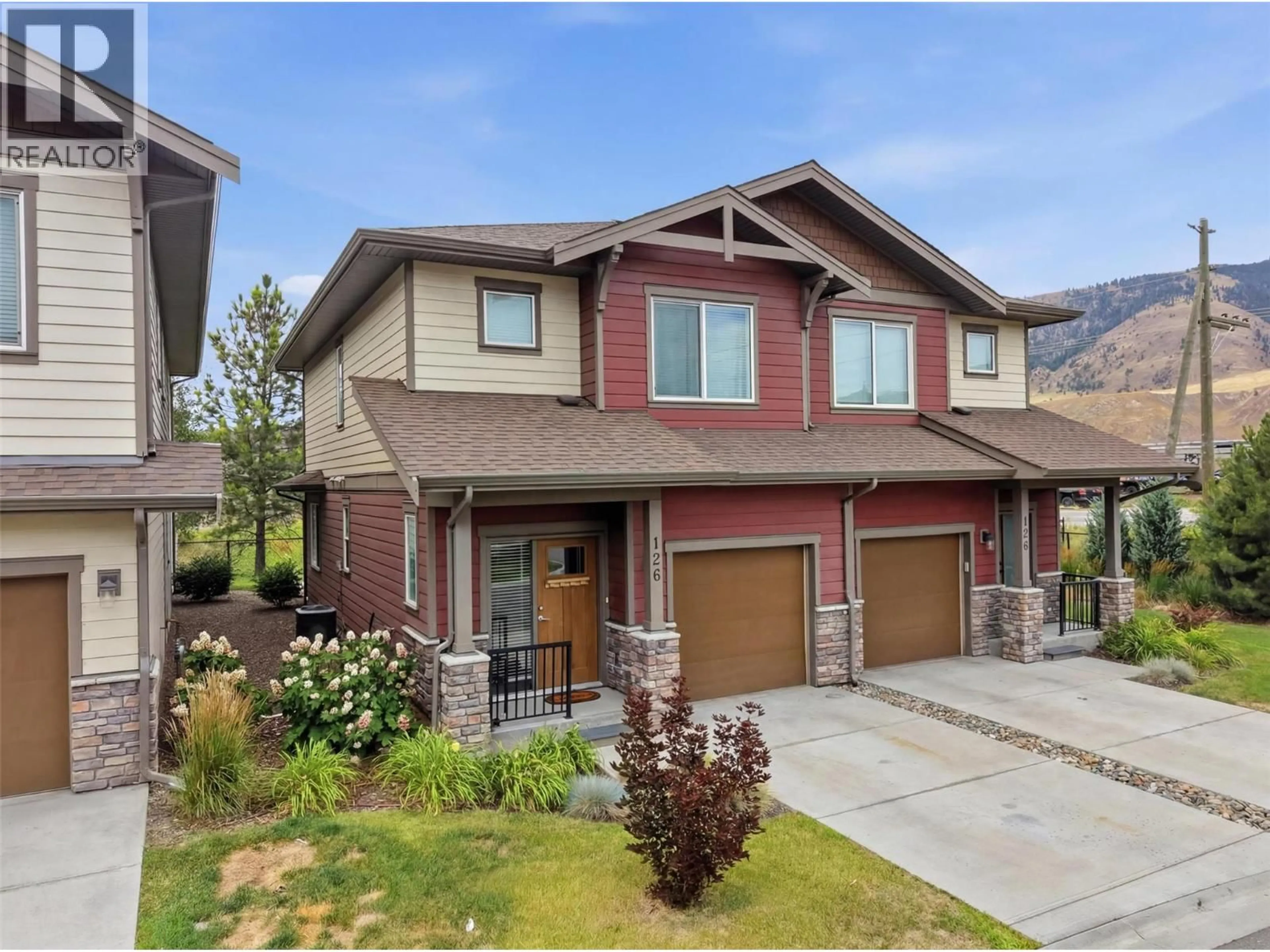 Home with brick exterior material, street for 126 - 200 GRAND BOULEVARD, Kamloops British Columbia V2C0H3