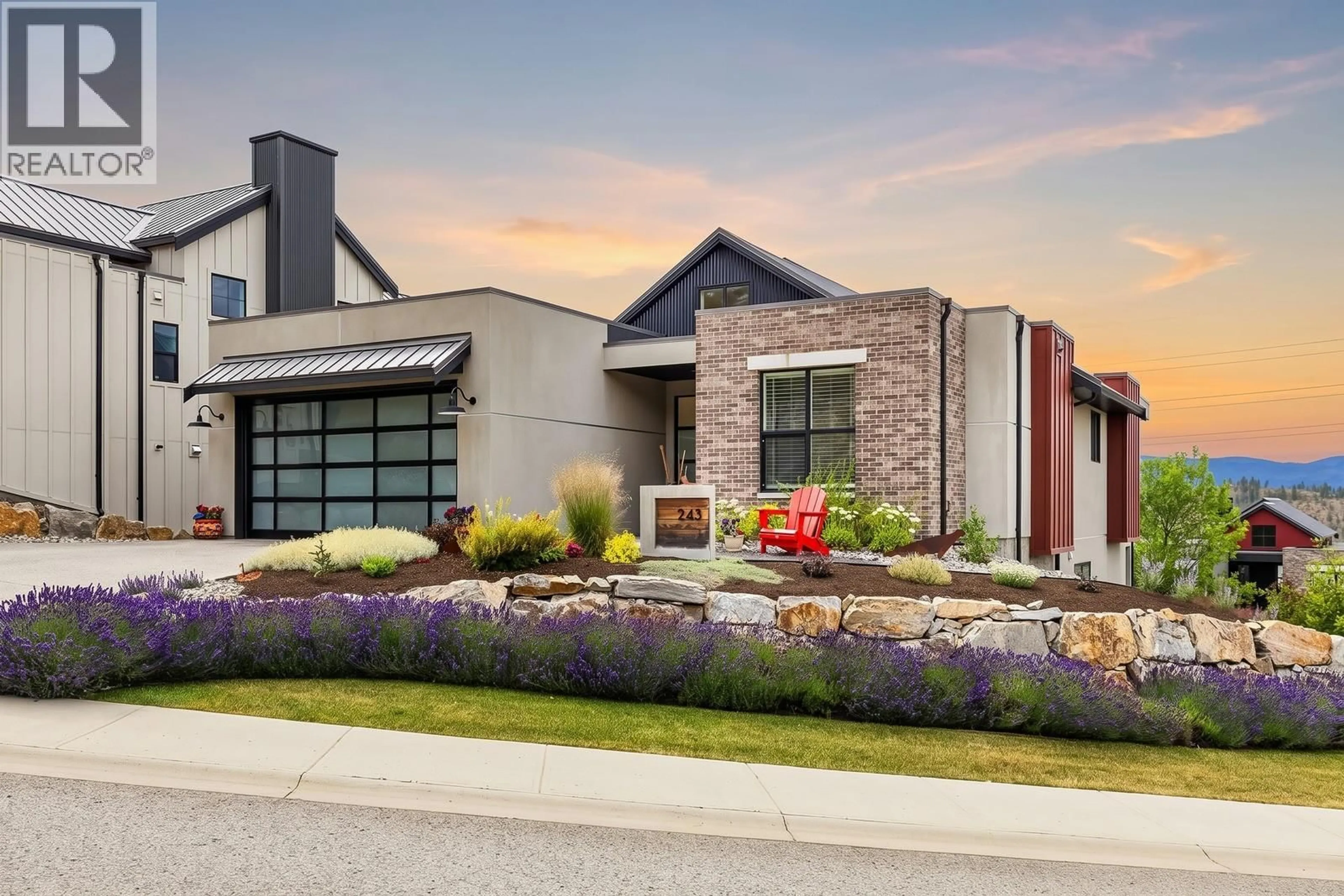 Home with brick exterior material, street for 243 GRANGE DRIVE, Vernon British Columbia V1H2M1