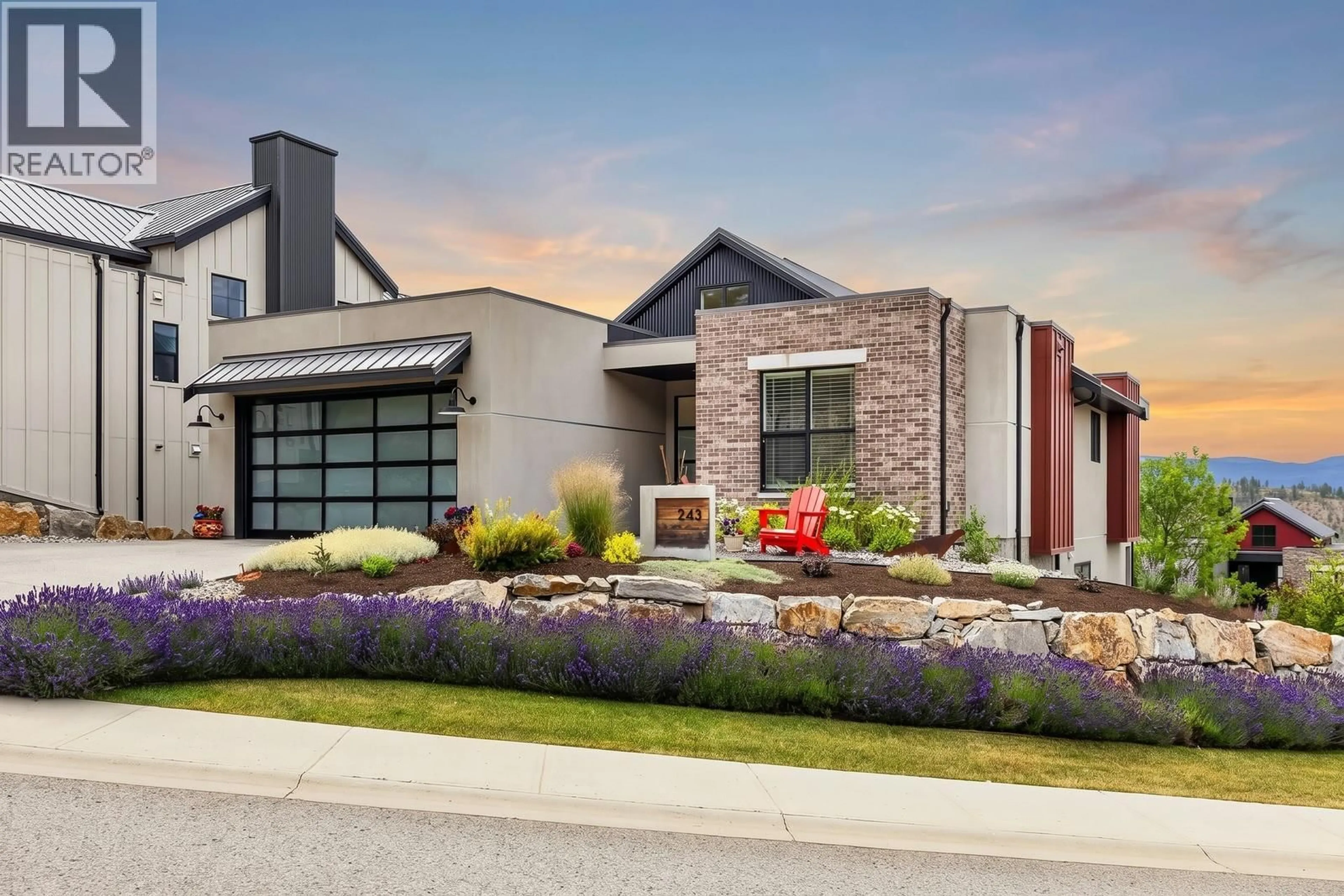 Home with brick exterior material, street for 243 GRANGE DRIVE, Vernon British Columbia V1H2M1