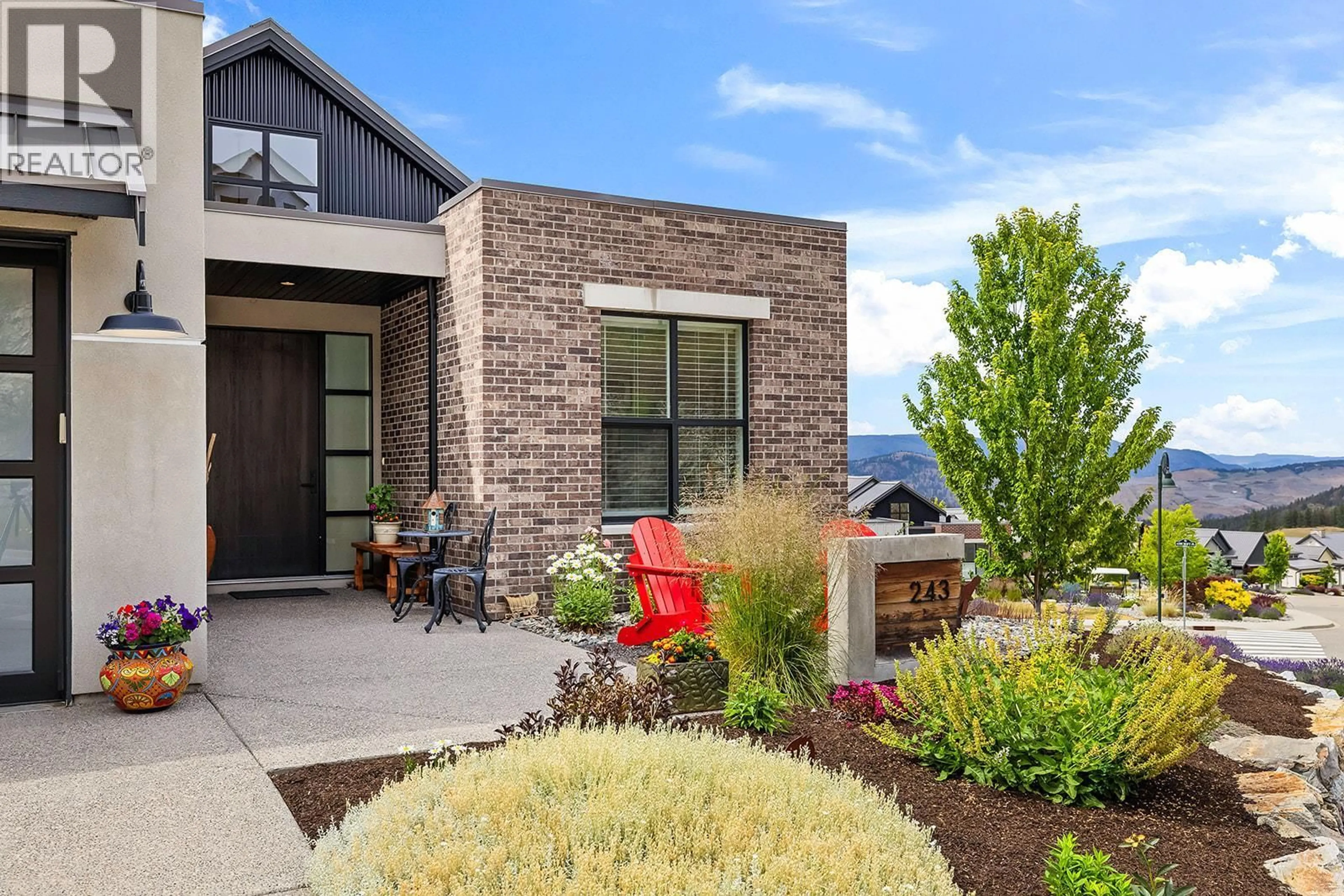 Home with brick exterior material, street for 243 GRANGE DRIVE, Vernon British Columbia V1H2M1