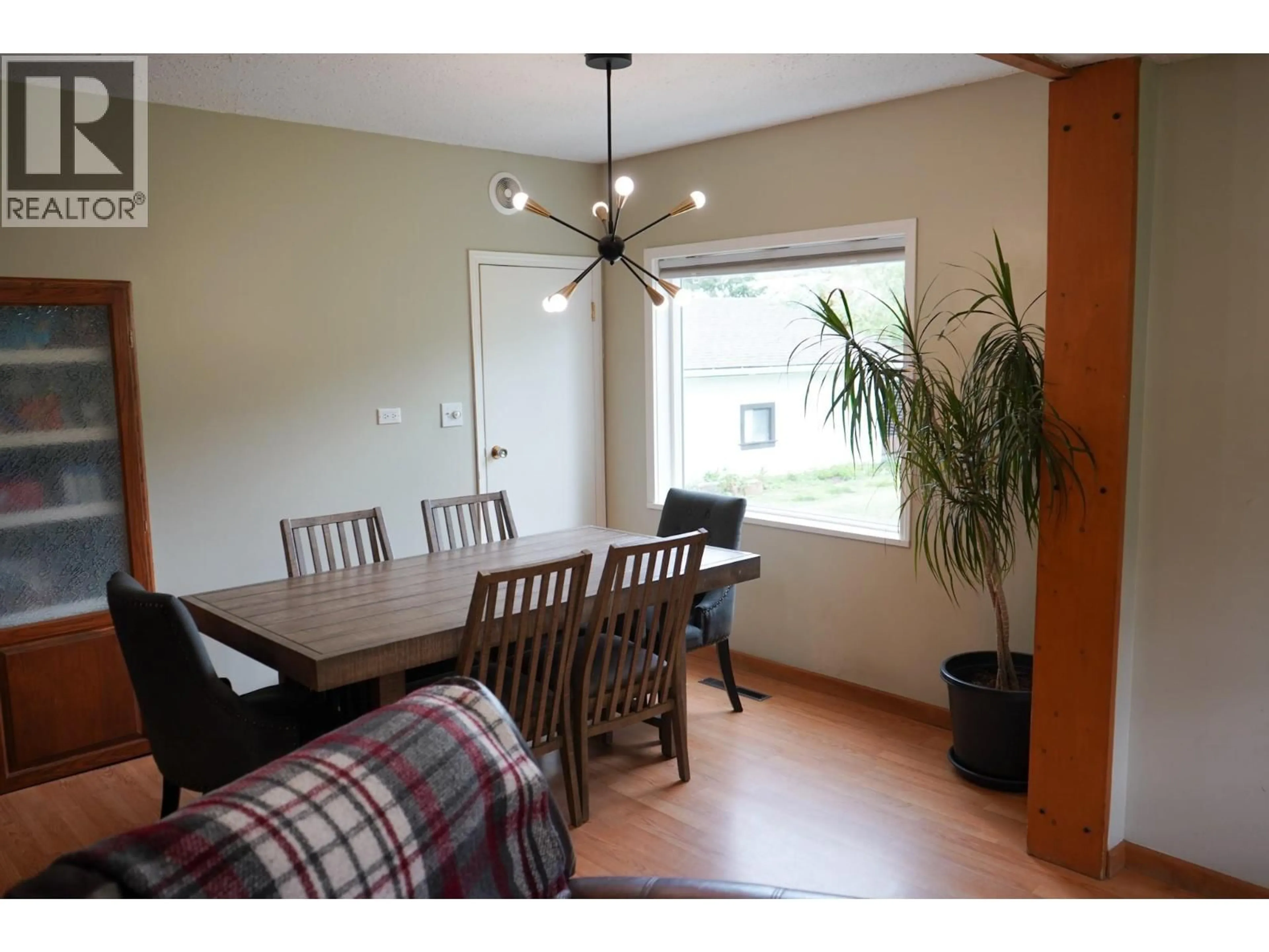 Dining room, wood/laminate floor for 304 MCDONALD AVENUE, Clinton British Columbia V0K1K0
