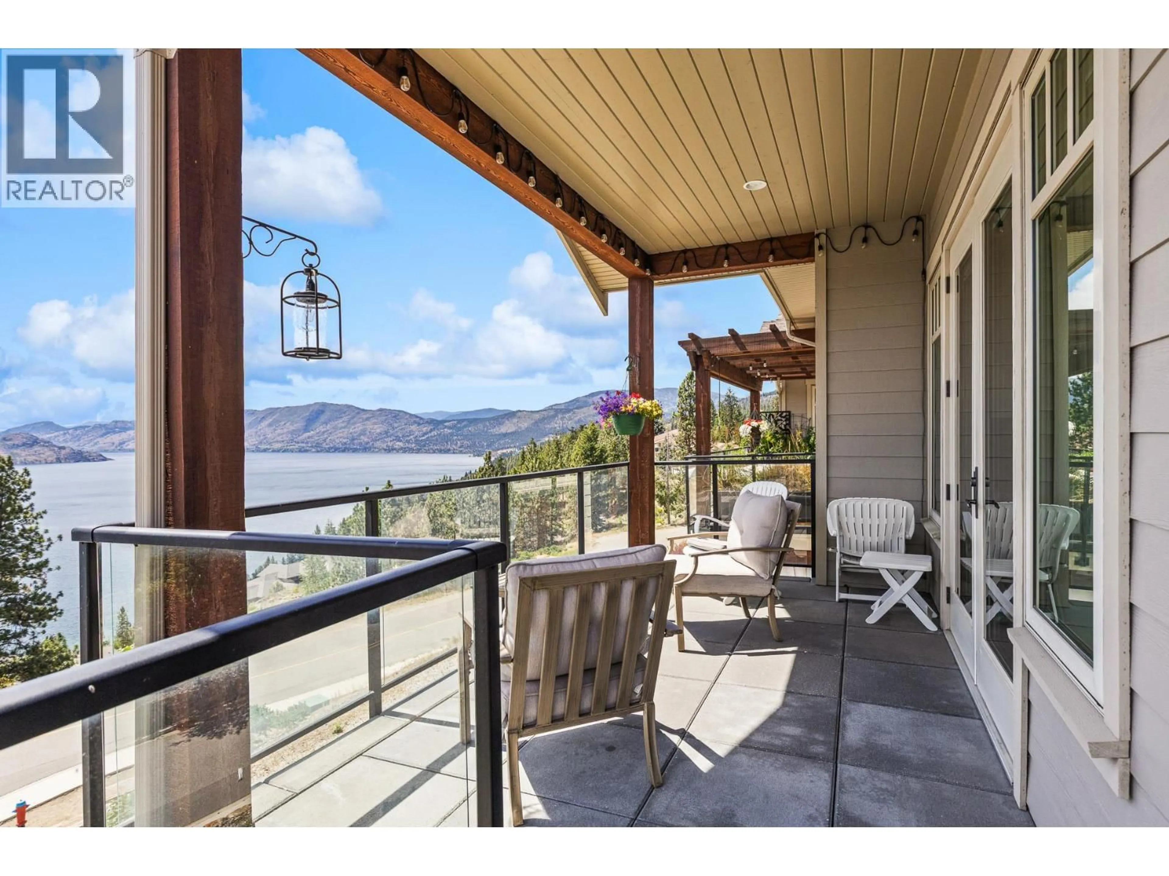 Patio, water/lake/river/ocean view for 117 - 4000 TRAILS PLACE, Peachland British Columbia V0H1X5