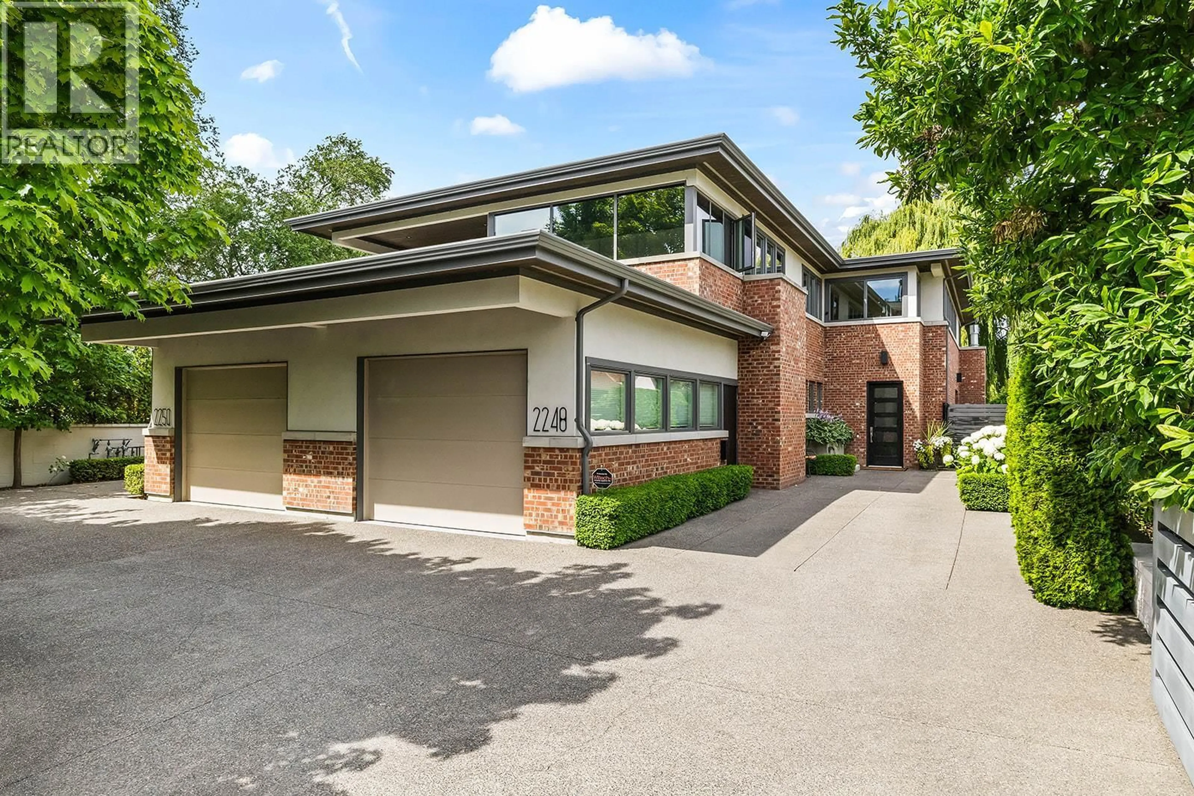 Home with brick exterior material, street for 2248 ABBOTT STREET, Kelowna British Columbia V1Y1E1