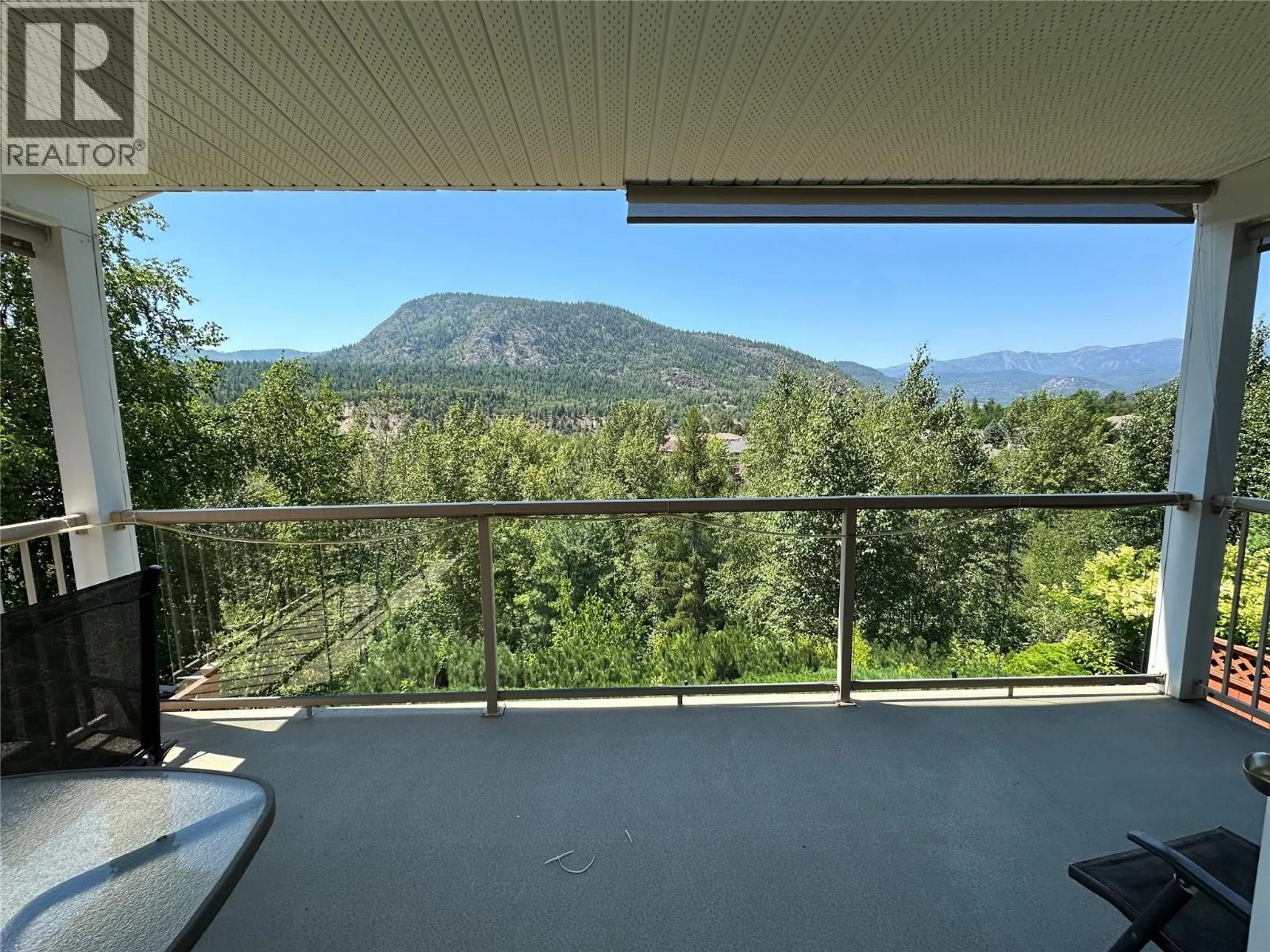 Balcony in the apartment, mountain view for 7968 BIRCHWOOD DRIVE, Trail British Columbia V1R4Y3
