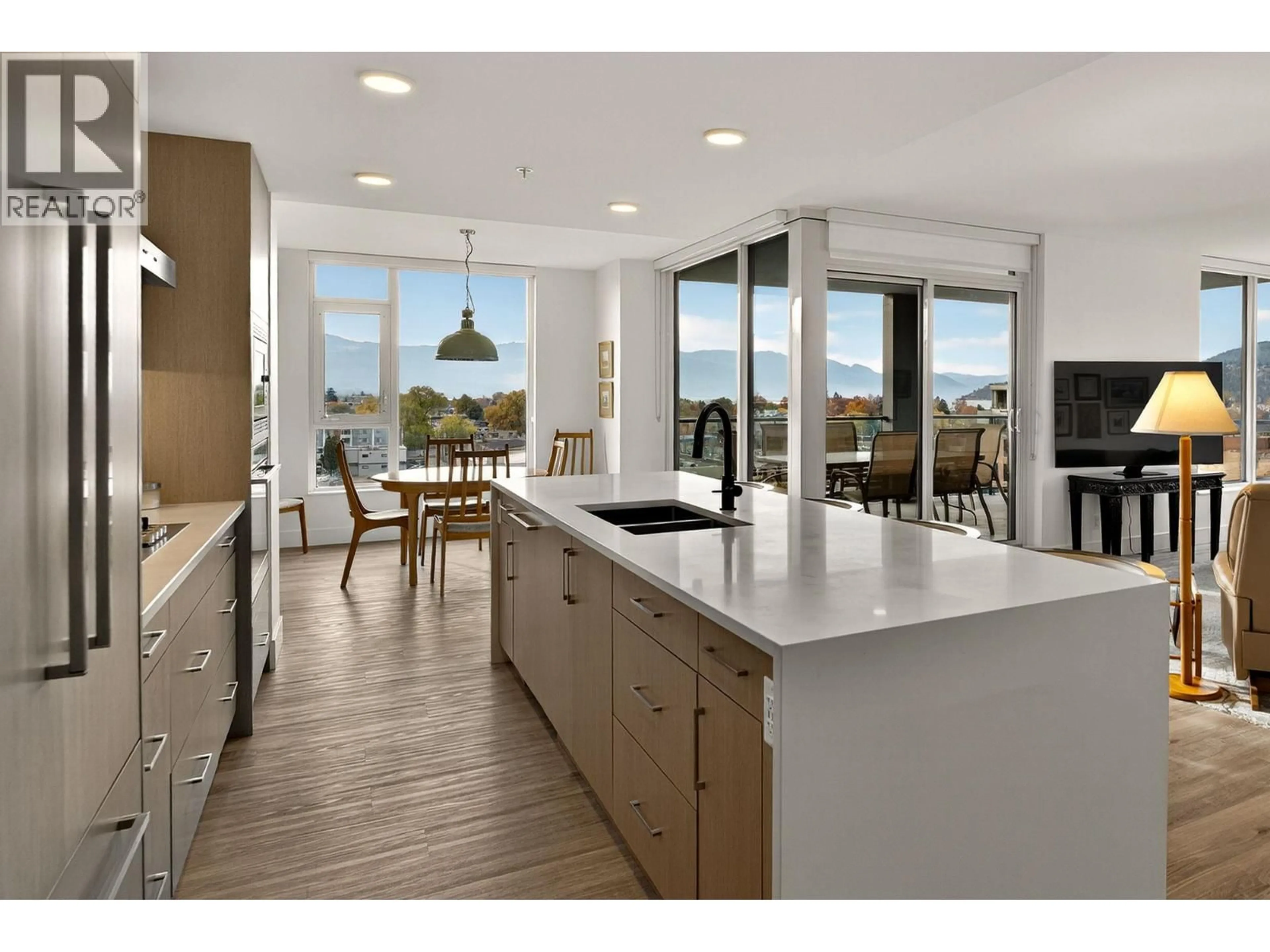 Open concept kitchen, unknown for 708 - 1588 ELLIS STREET, Kelowna British Columbia V1Y0H1