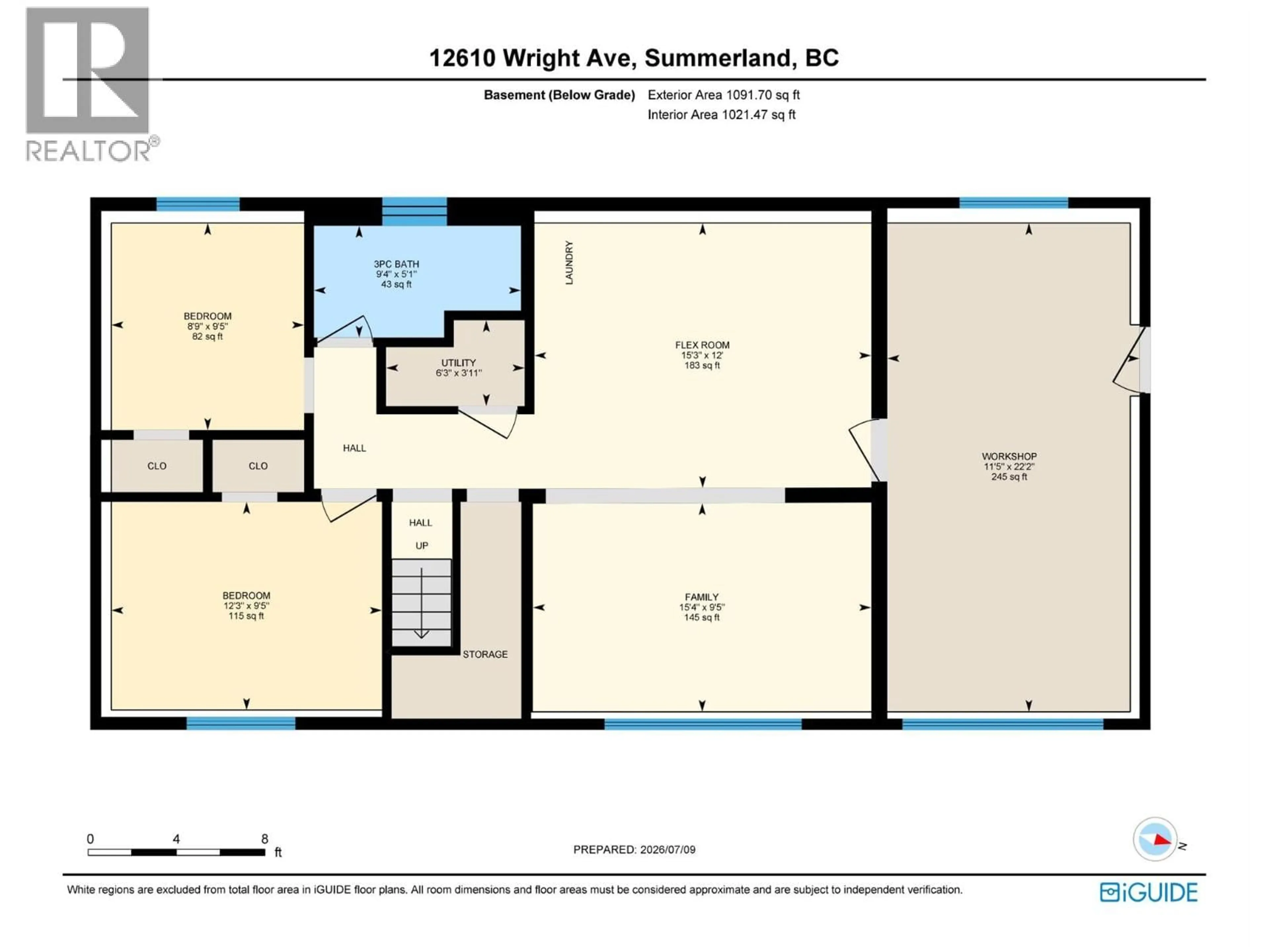 Floor plan for 12610 WRIGHT AVENUE, Summerland British Columbia V0H1Z0