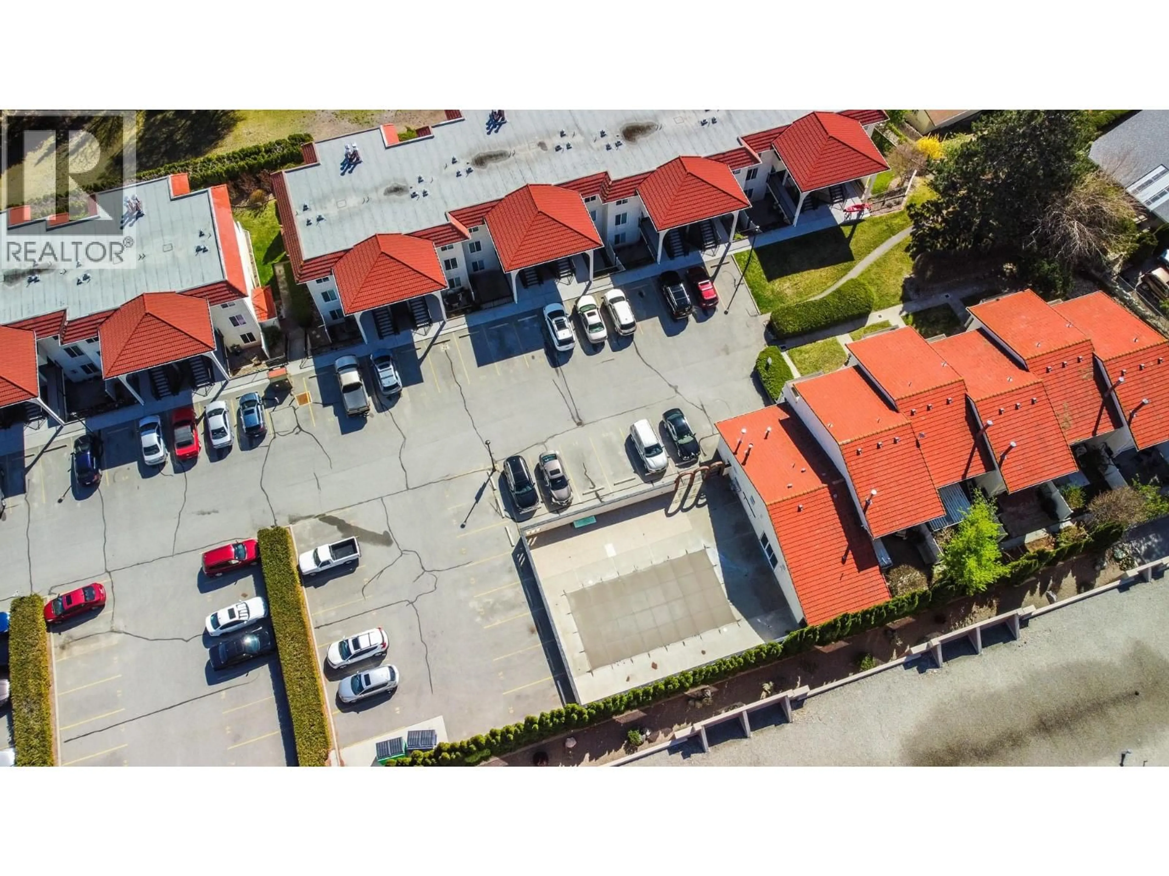A pic from outside/outdoor area/front of a property/back of a property/a pic from drone, street for 29 - 9107 62ND AVENUE, Osoyoos British Columbia V0H1V1